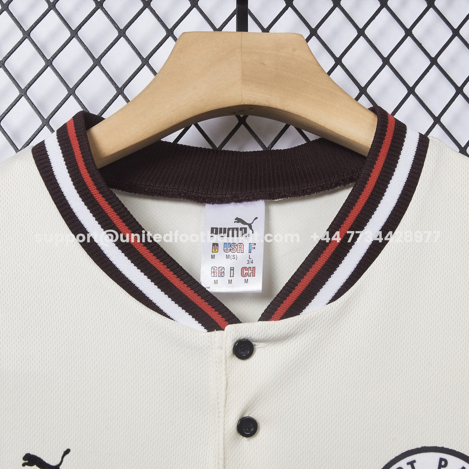 Unitedfootballkit.com | Retro St. Pauli 1997-98 Home Jersey -Customize Name, Number and Patch | Worldwide Shipping