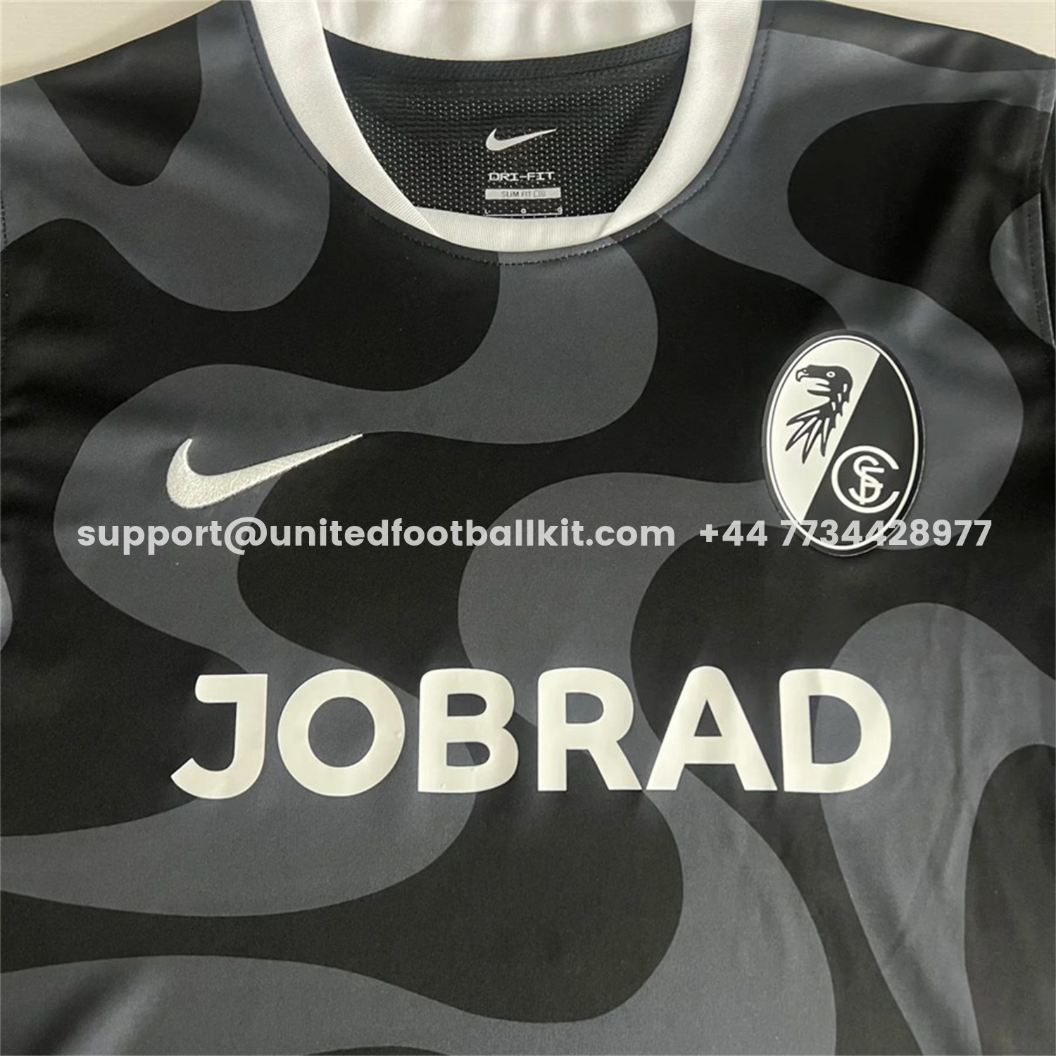 Unitedfootballkit.com | SC Freiburg 25-26 Away Jersey - Fans Version -Customize Name, Number and Patch | Worldwide Shipping