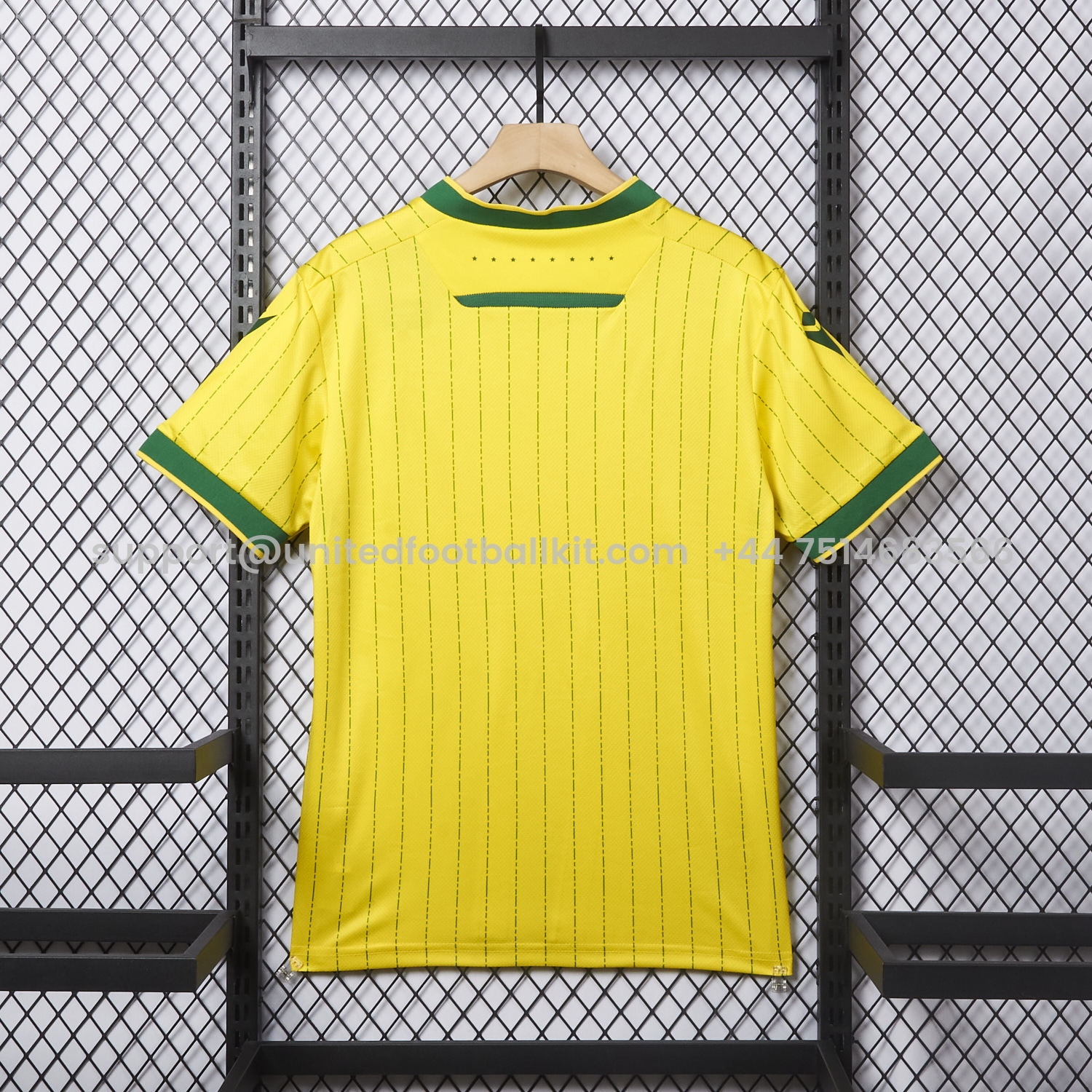 Unitedfootballkit.com | Nantes 25-26 Home Jersey - Fans Version -Customize Name, Number and Patch | Worldwide Shipping