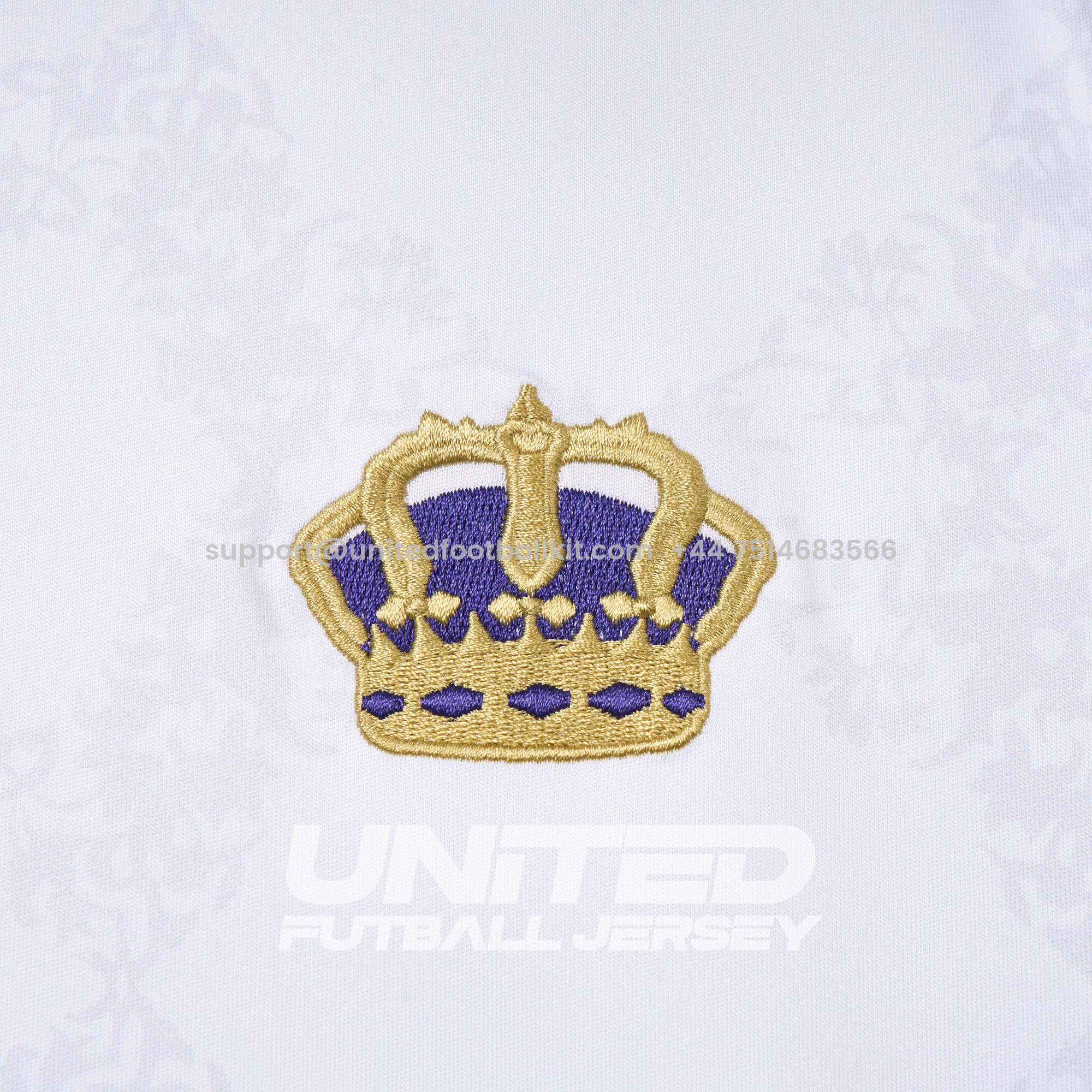 Unitedfootballkit.com | Real Madrid 2024-25 COMMA Gareth Bale Jersey - Fans Version -Customize Name, Number and Patch | Worldwide Shipping