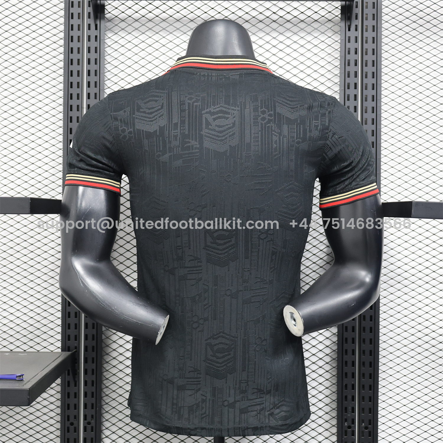 Unitedfootballkit.com | Arsenal 25-26 Black POLO Throwback Trefoil Jersey - Player Version -Customize Name, Number and Patch | Worldwide Shipping