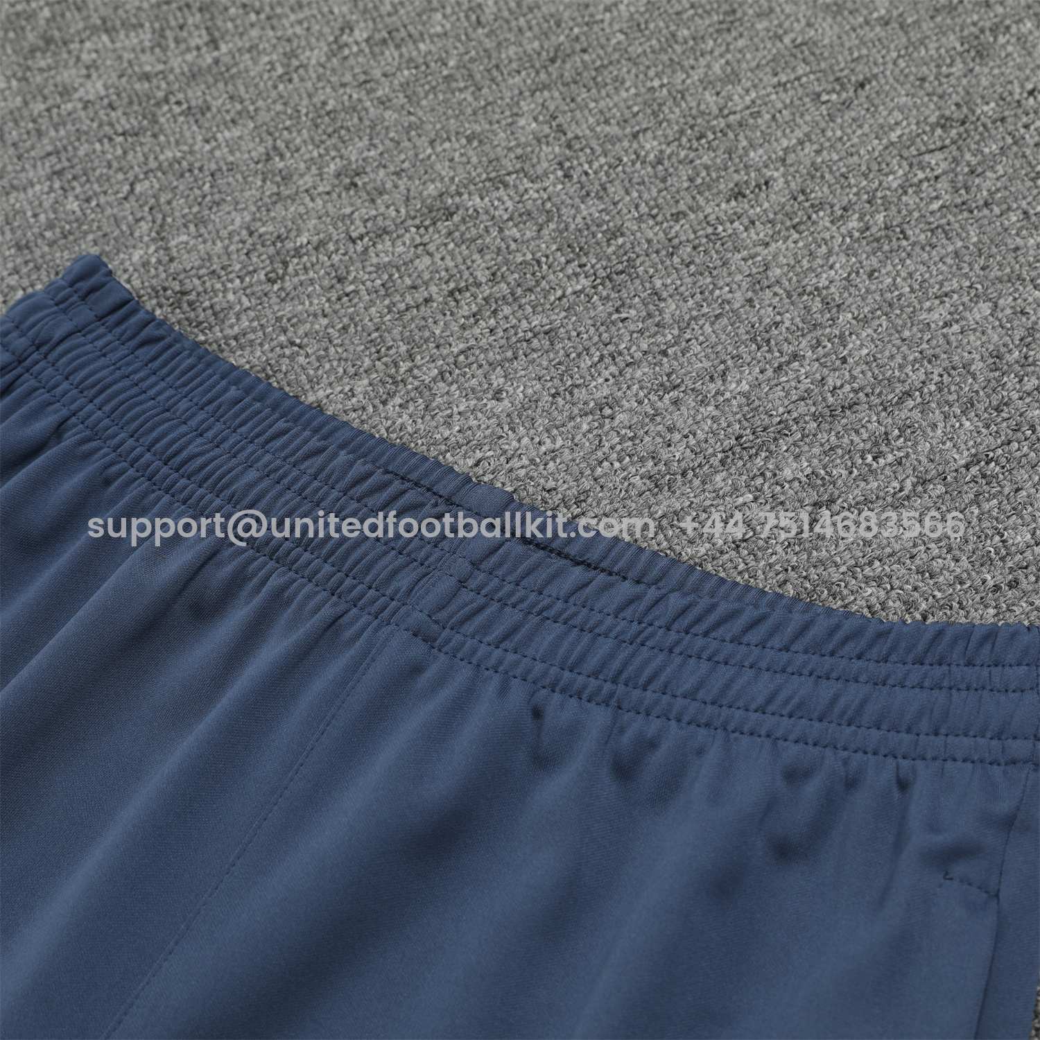 Unitedfootballkit.com | Inter Milan 24-25 Training Hoodie Set - Blue - Gray Hoodie and Pants -Customize Name, Number and Patch | Worldwide Shipping