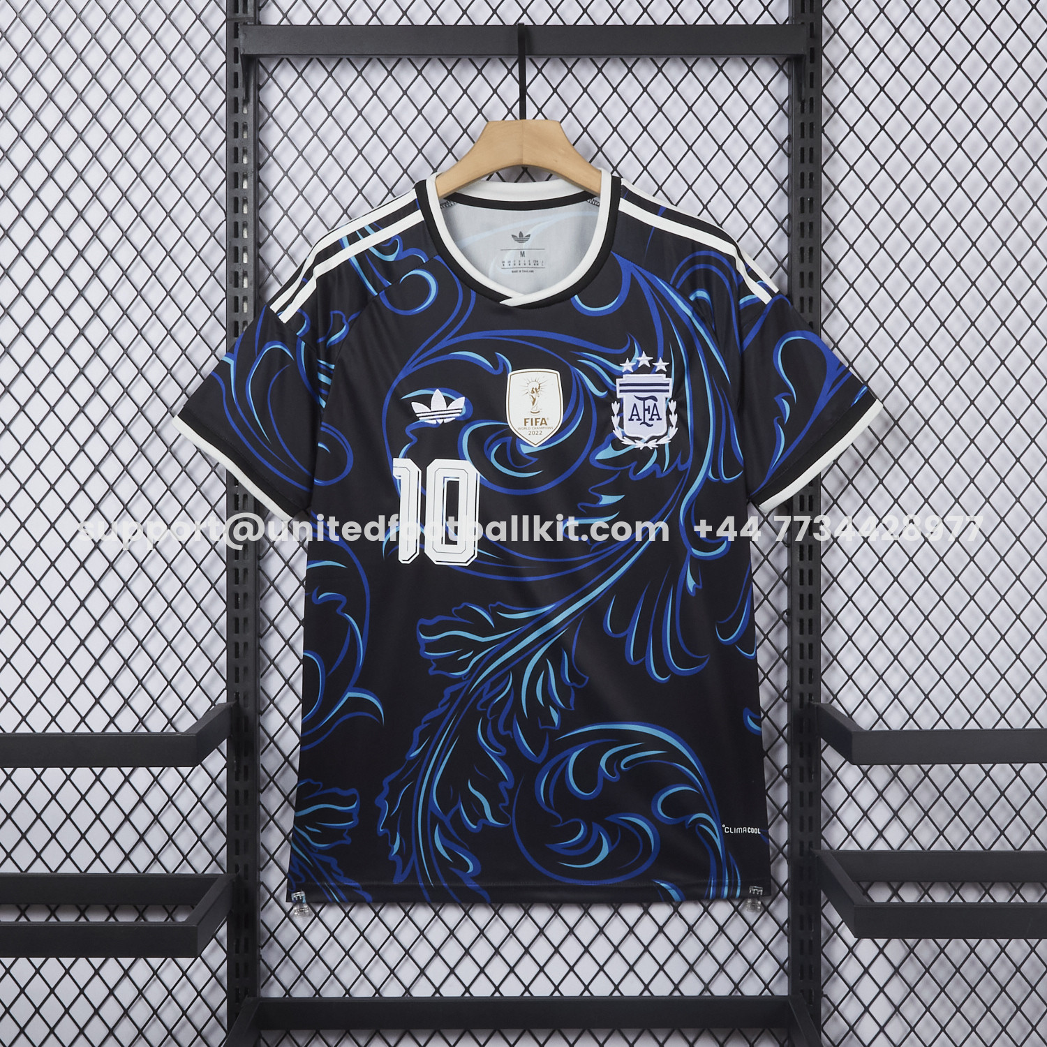 Unitedfootballkit.com | Argentina 2026 Away Deep Blue Jersey - Fans Version -Customize Name, Number and Patch | Worldwide Shipping