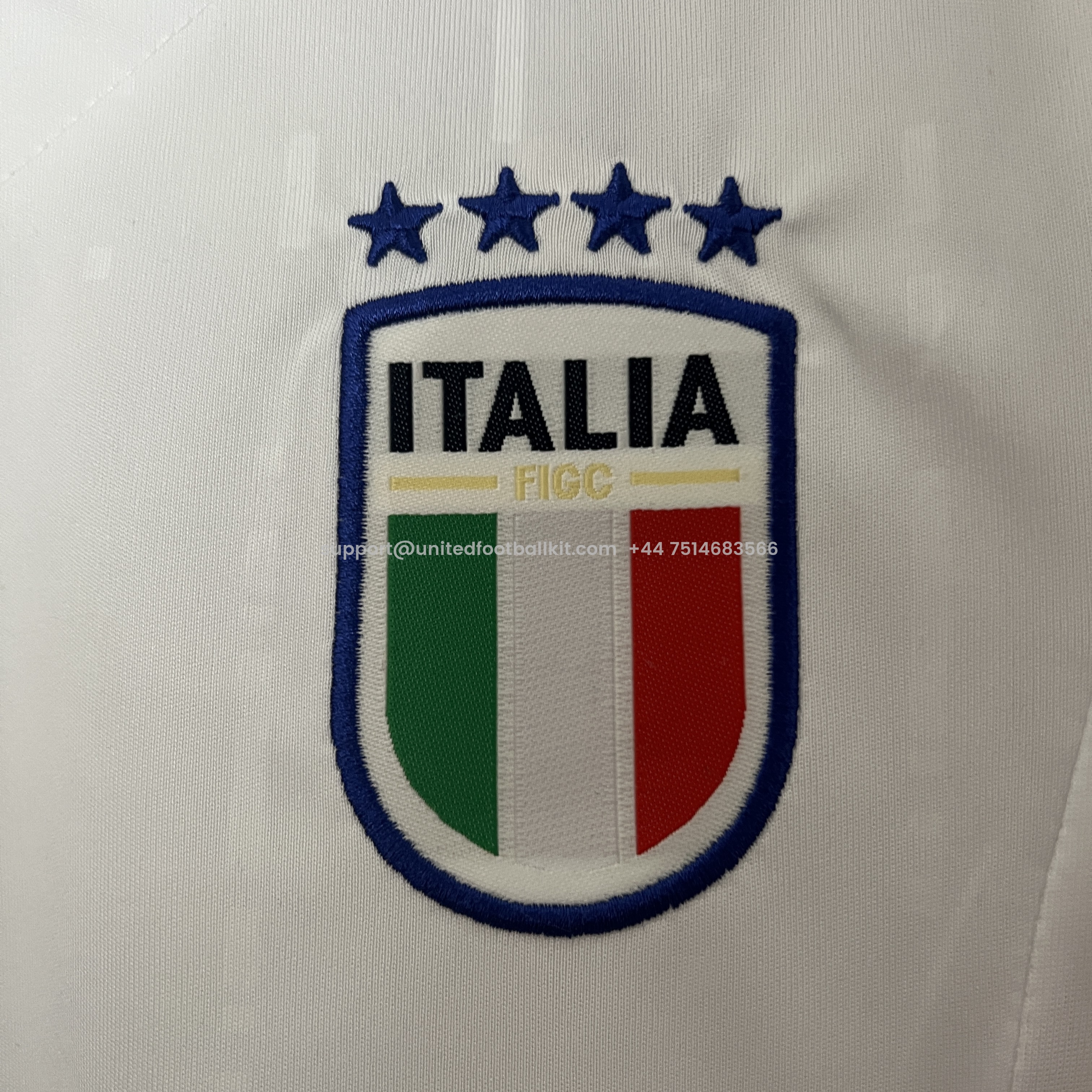 Unitedfootballkit.com | Italy 2024 Away Stadium Kids Kit -Customize Name, Number and Patch | Worldwide Shipping