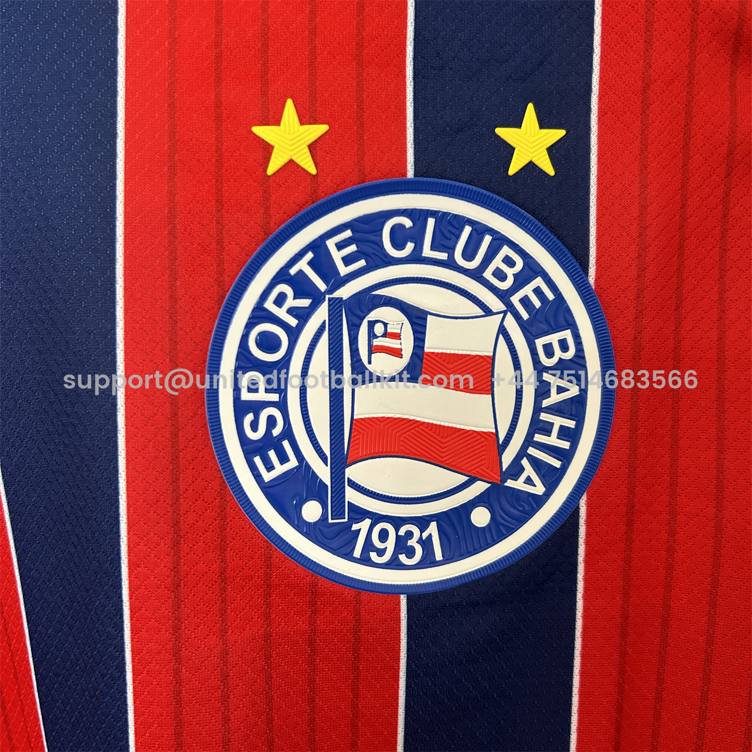 Unitedfootballkit.com | Bahia 25-26 Away Unsponsored Jersey - Fans Version -Customize Name, Number and Patch | Worldwide Shipping
