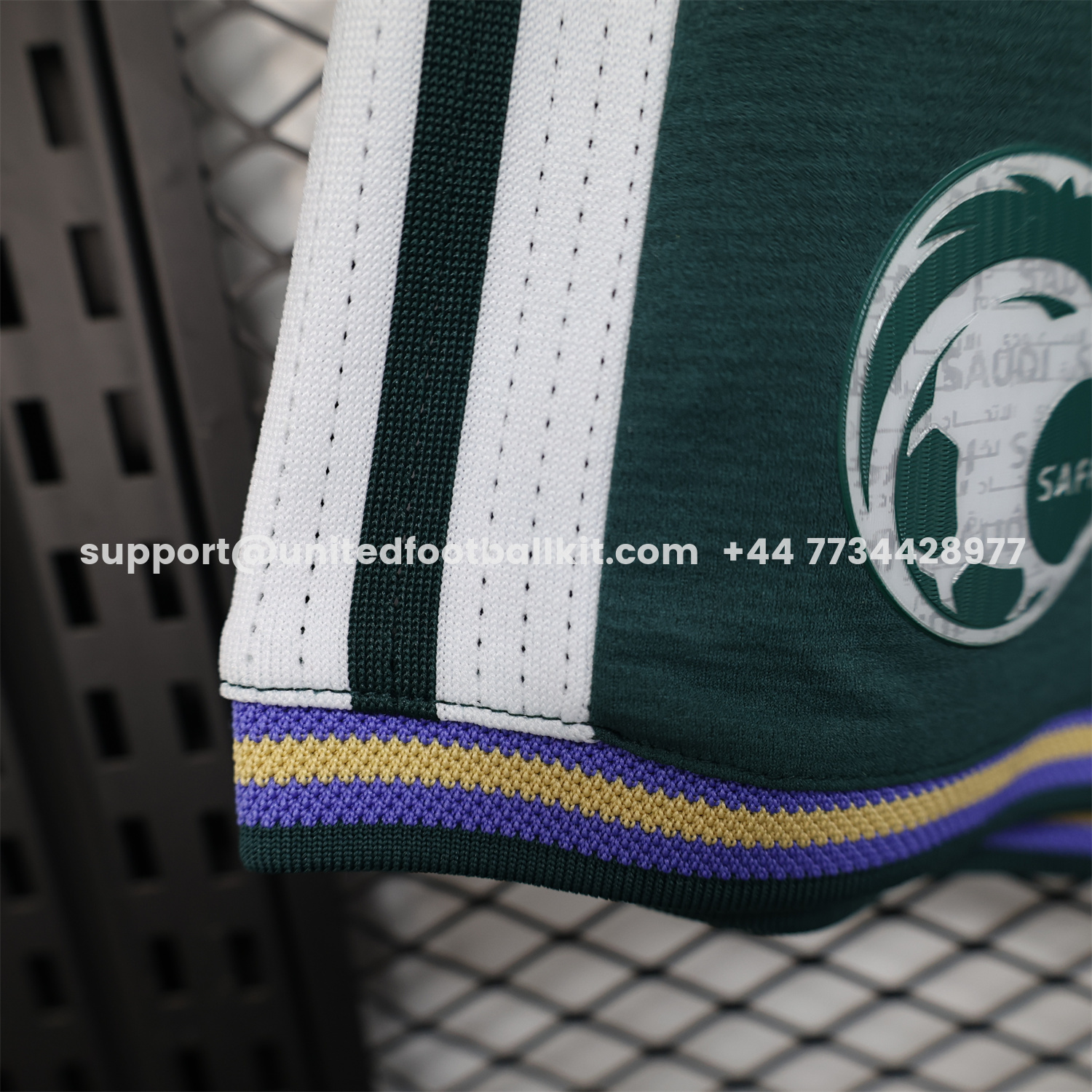 Unitedfootballkit.com | Saudi Arabia 2026 Home Shorts - Player Version -Customize Name, Number and Patch | Worldwide Shipping