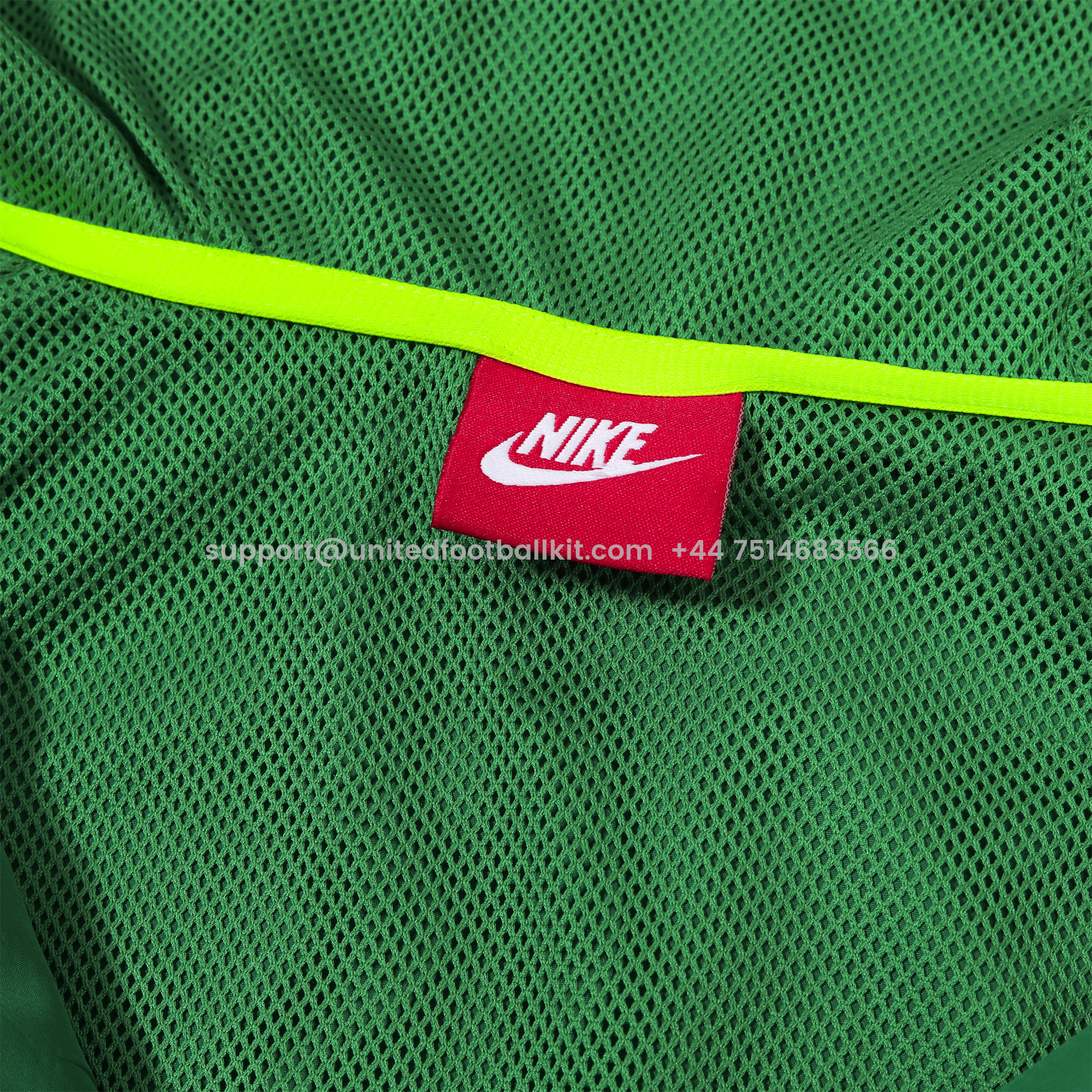 Unitedfootballkit.com | Portugal 2024 National Team Anthem Green Hooded Windbreaker - Player Version -Customize Name, Number and Patch | Worldwide Shipping