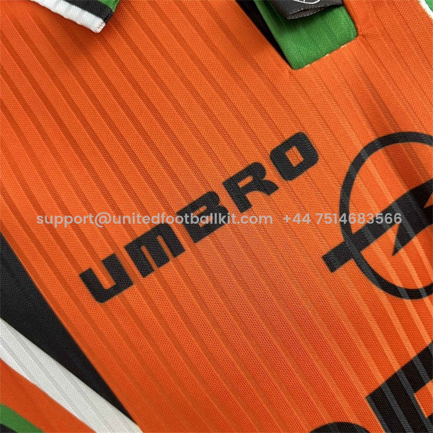 Unitedfootballkit.com | Retro Ireland 1996-97 Away Orange Jersey -Customize Name, Number and Patch | Worldwide Shipping