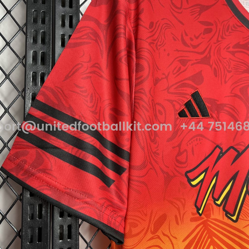 Unitedfootballkit.com | INT M.A.M 24-25 Red Leaves Special Edition Jersey - Fans Version -Customize Name, Number and Patch | Worldwide Shipping