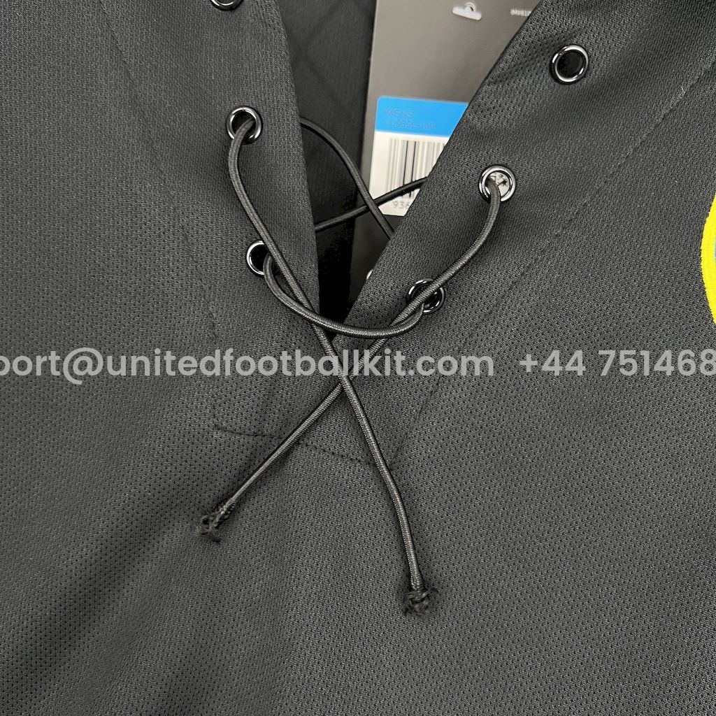 Unitedfootballkit.com | Retro Brazil 2004 Black GK Special Long Sleeves Jersey -Customize Name, Number and Patch | Worldwide Shipping