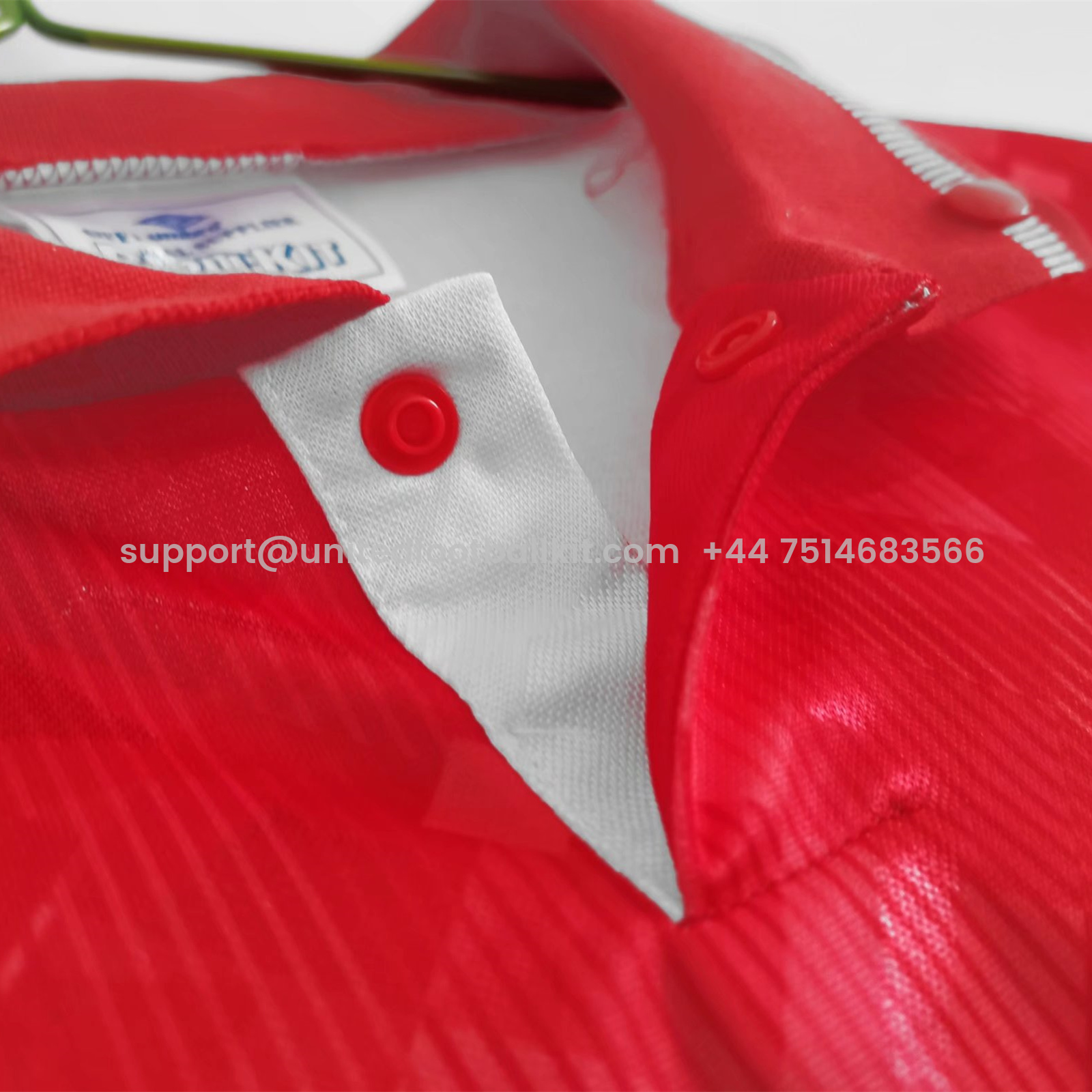 Unitedfootballkit.com | Retro Wales 1990 Home Stadium Jersey -Customize Name, Number and Patch | Worldwide Shipping