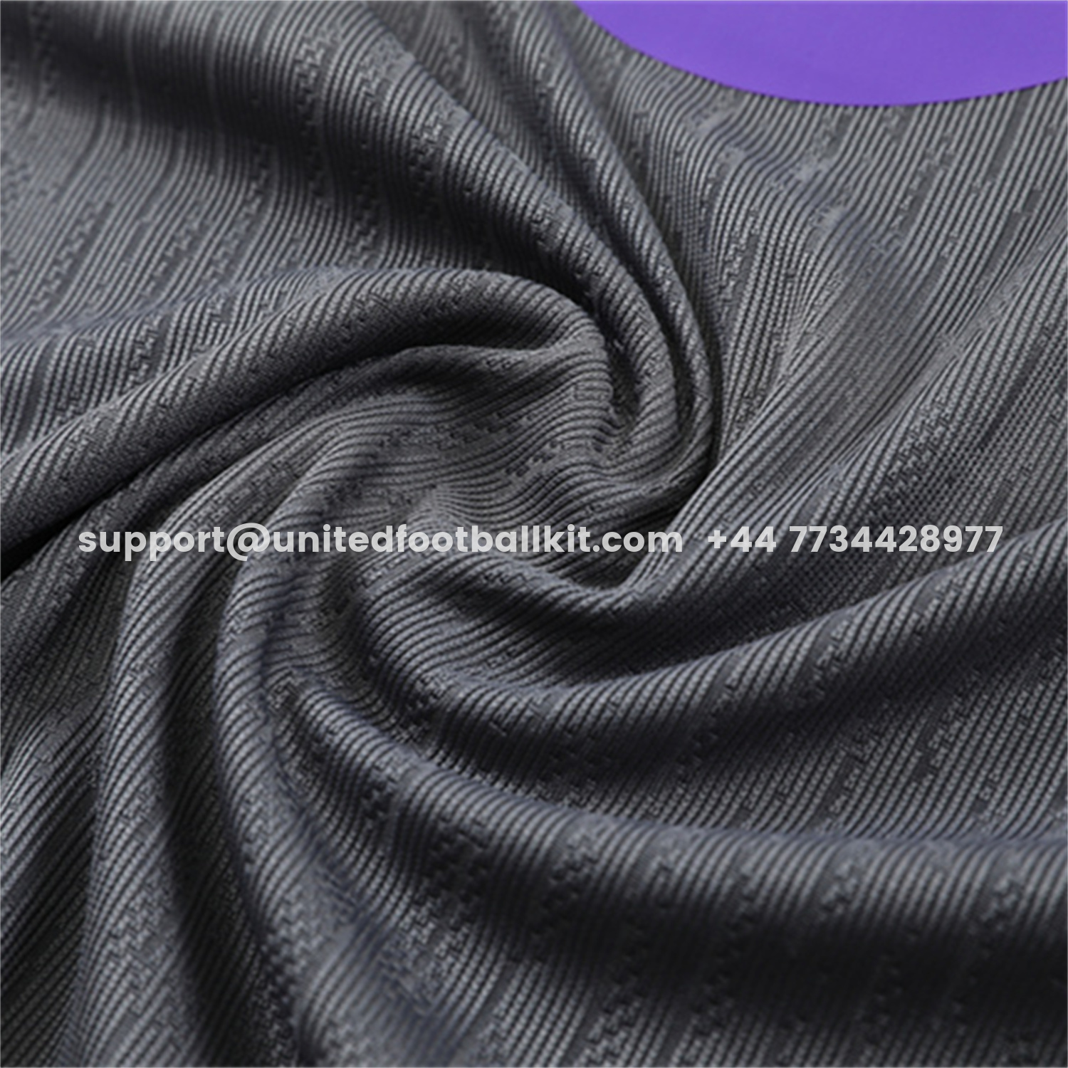 Unitedfootballkit.com | Barcelona 25-26 Kids Long Sleeve Training Set - Grey Top & Black Pants -Customize Name, Number and Patch | Worldwide Shipping