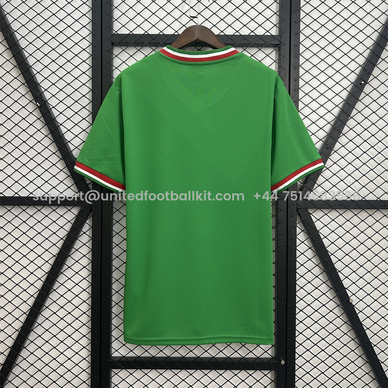 Unitedfootballkit.com | Retro Mexico 1970 Home Stadium Jersey -Customize Name, Number and Patch | Worldwide Shipping