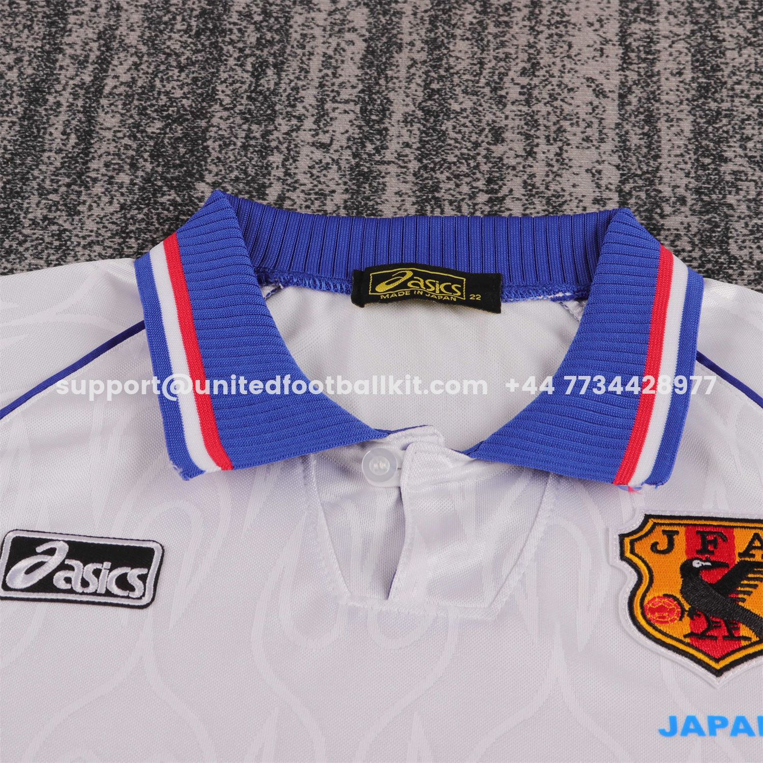 Unitedfootballkit.com | Retro Japan 1998 Away White Kids Kit -Customize Name, Number and Patch | Worldwide Shipping