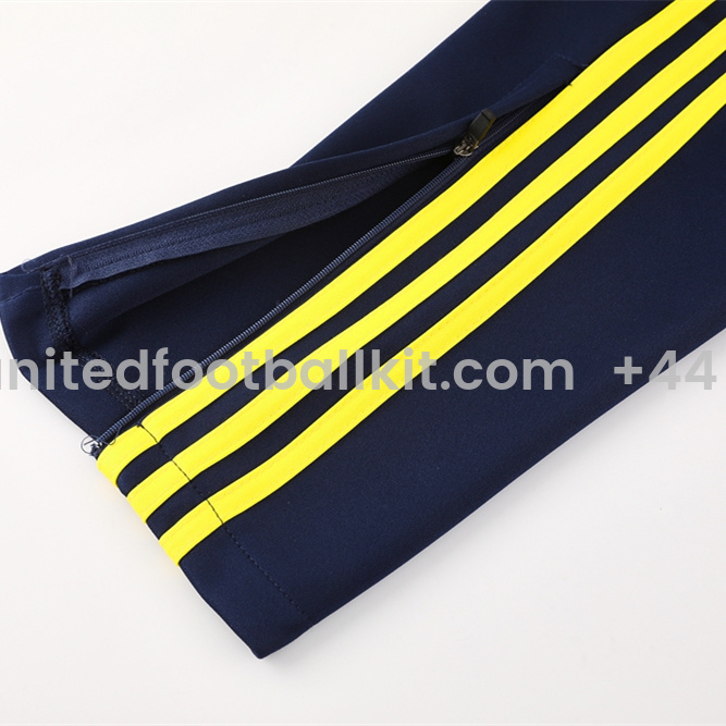 Unitedfootballkit.com | Boca Juniors 24-25 Jacket Training Tracksuit - Deep Blue Top and Pants -Customize Name, Number and Patch | Worldwide Shipping