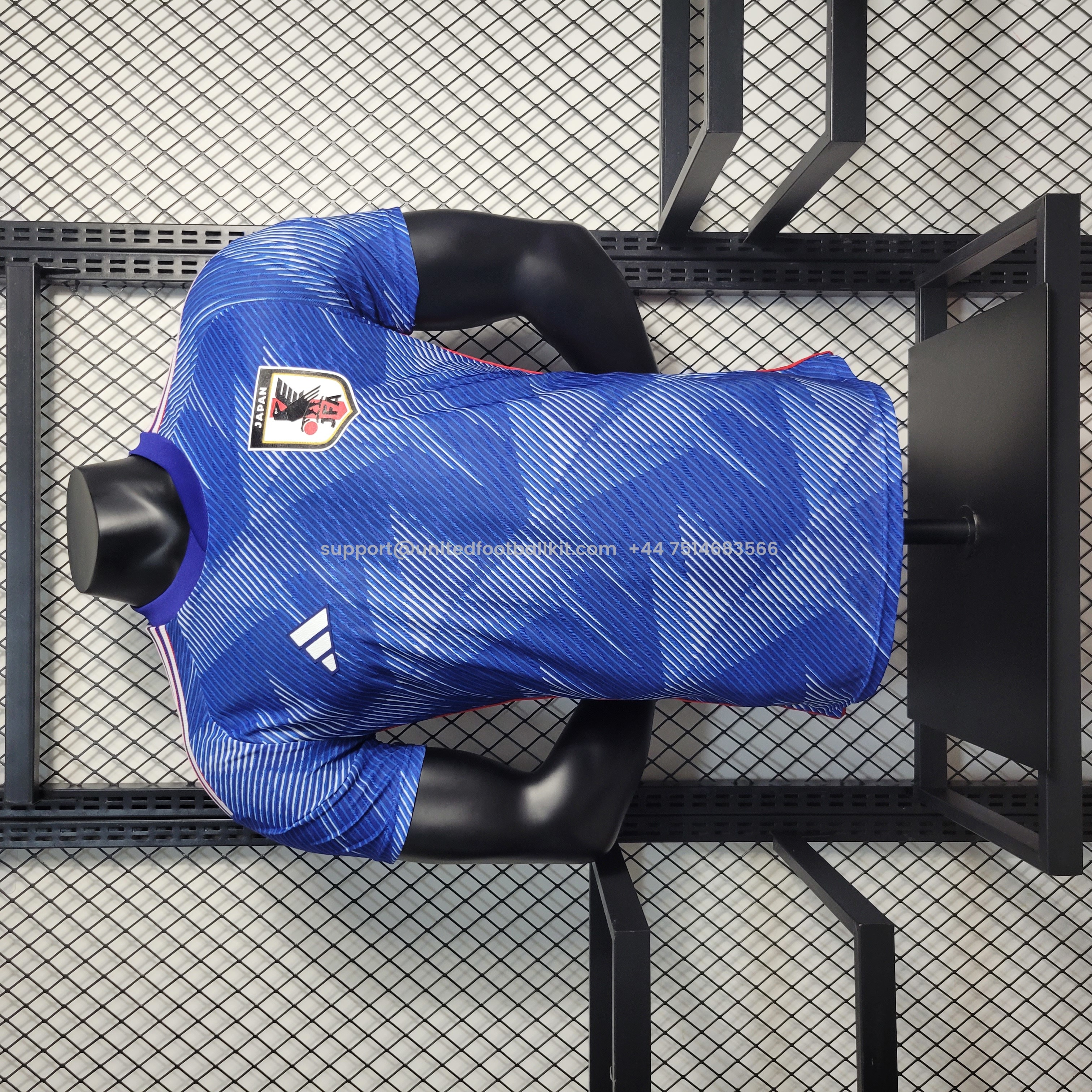 Unitedfootballkit.com | Japan 22-23 Home Jersey World Cup 2022 - Player Version -Customize Name, Number and Patch | Worldwide Shipping