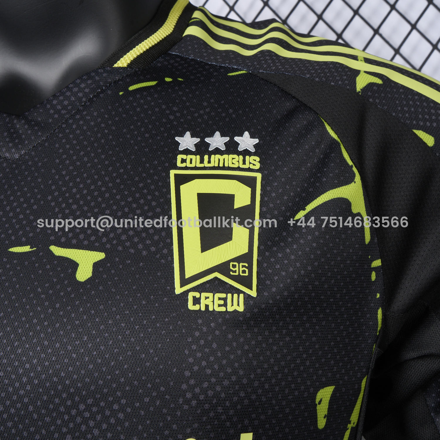 Unitedfootballkit.com | Columbus Crew 2025 Away Jersey - Player Version -Customize Name, Number and Patch | Worldwide Shipping