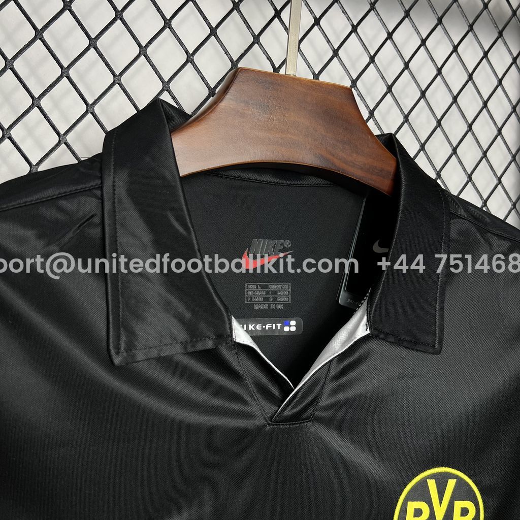 Unitedfootballkit.com | Retro Dortmund 1998-00 Away Jersey -Customize Name, Number and Patch | Worldwide Shipping
