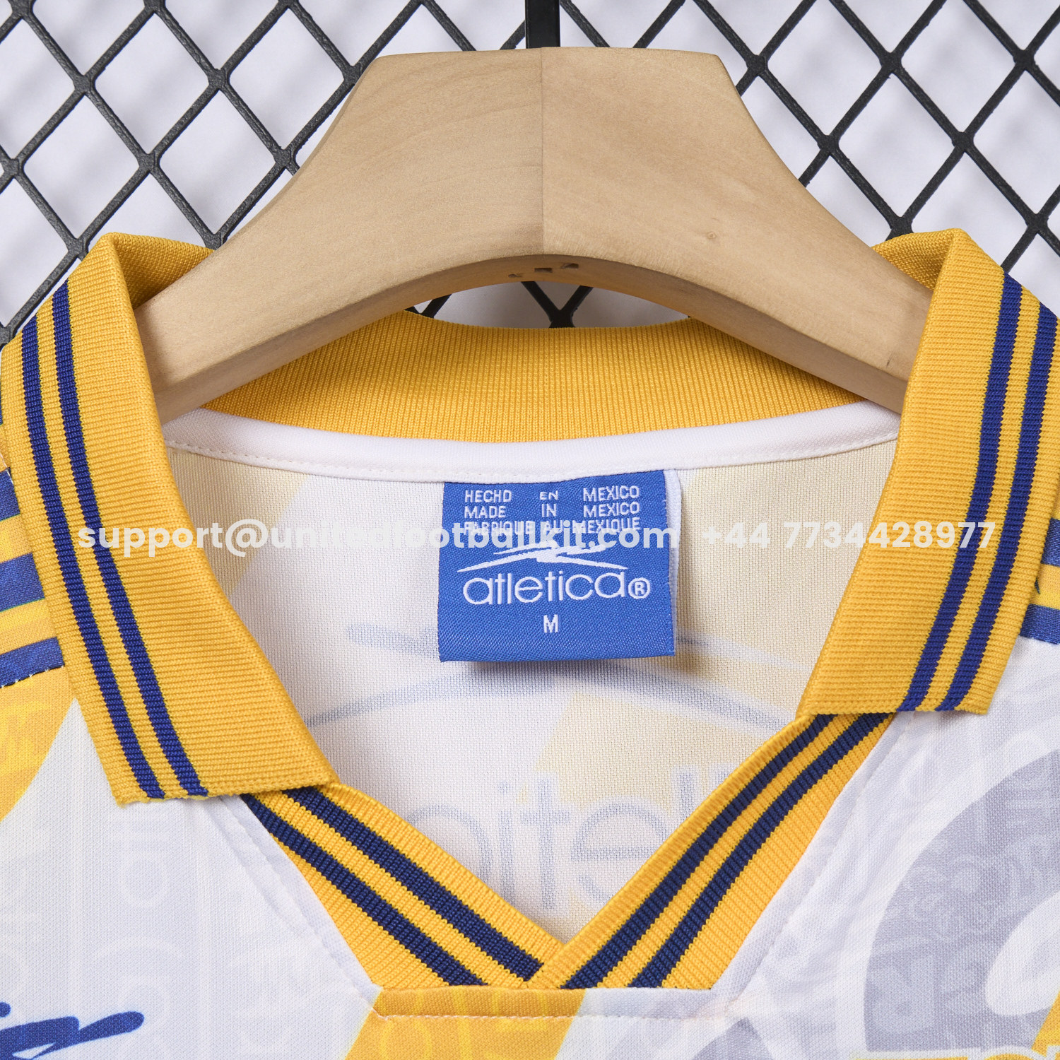 Unitedfootballkit.com | Retro Tigres UANL 1997-98 Away White Jersey -Customize Name, Number and Patch | Worldwide Shipping
