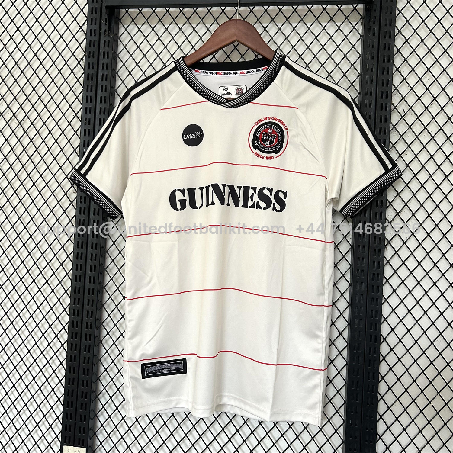 Unitedfootballkit.com | Bohemian 25-26 Away Jersey - Fans Version -Customize Name, Number and Patch | Worldwide Shipping