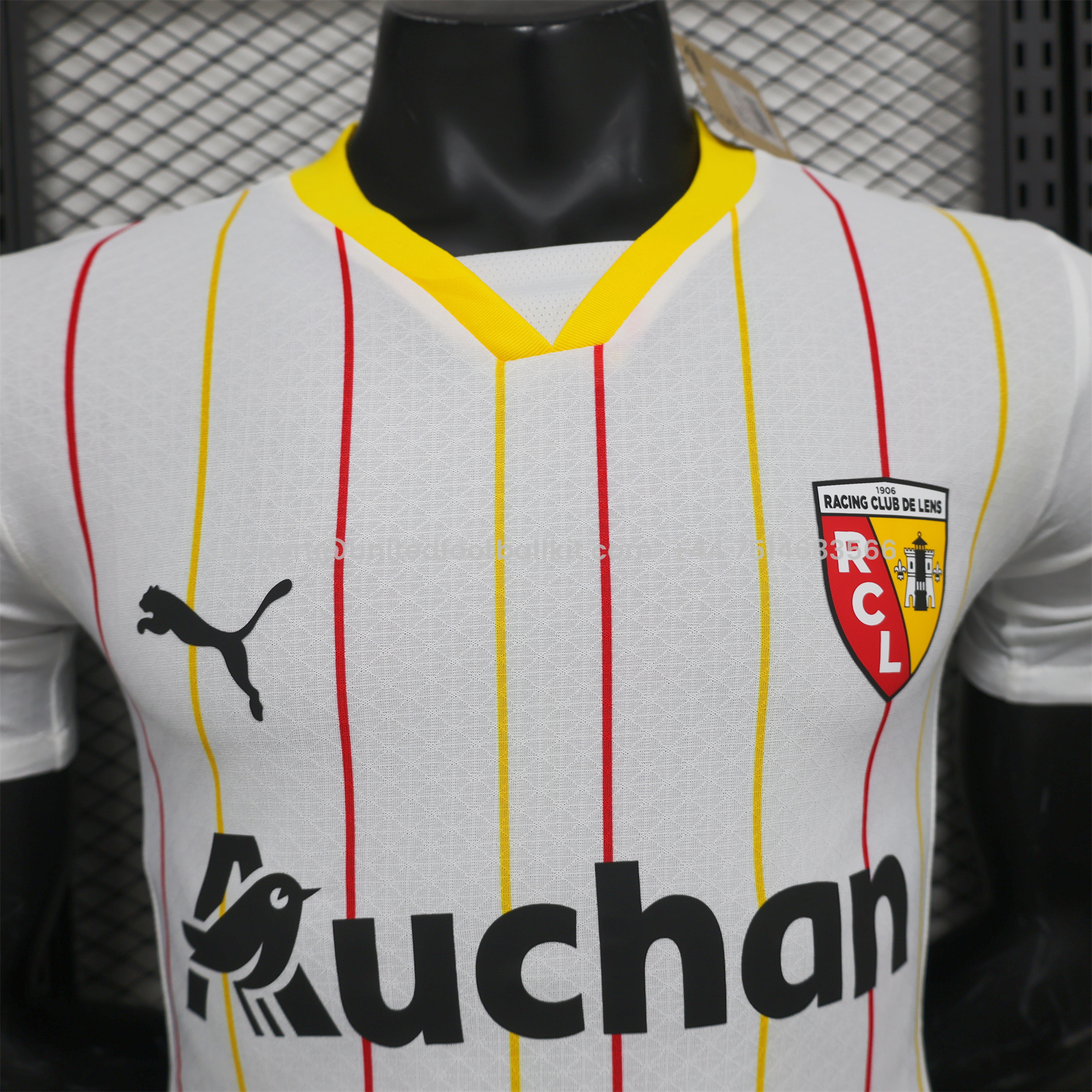 Unitedfootballkit.com | RC Lens 24-25 Third Jersey - Player Version -Customize Name, Number and Patch | Worldwide Shipping