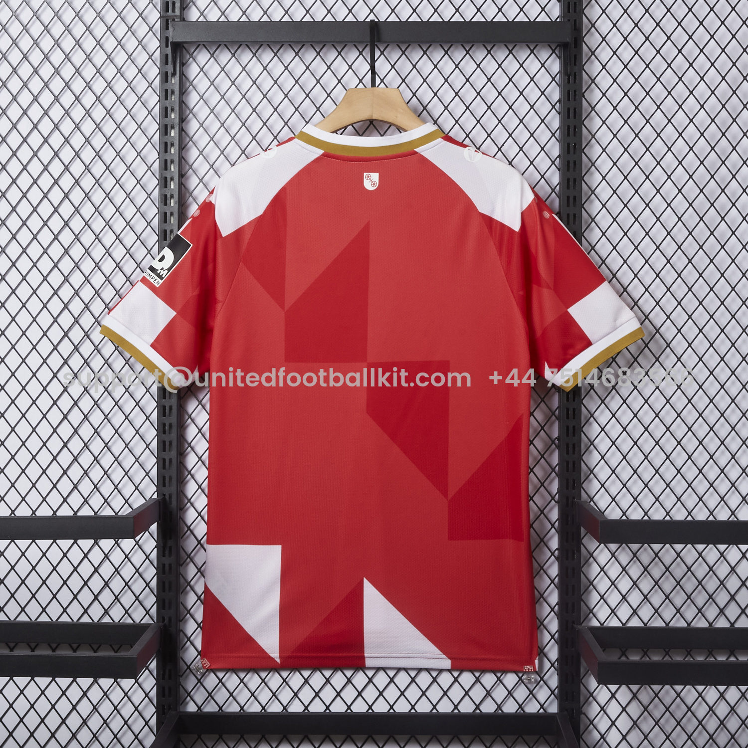 Unitedfootballkit.com | Mainz 25-26 Conference League Home Jersey - Fans Version -Customize Name, Number and Patch | Worldwide Shipping