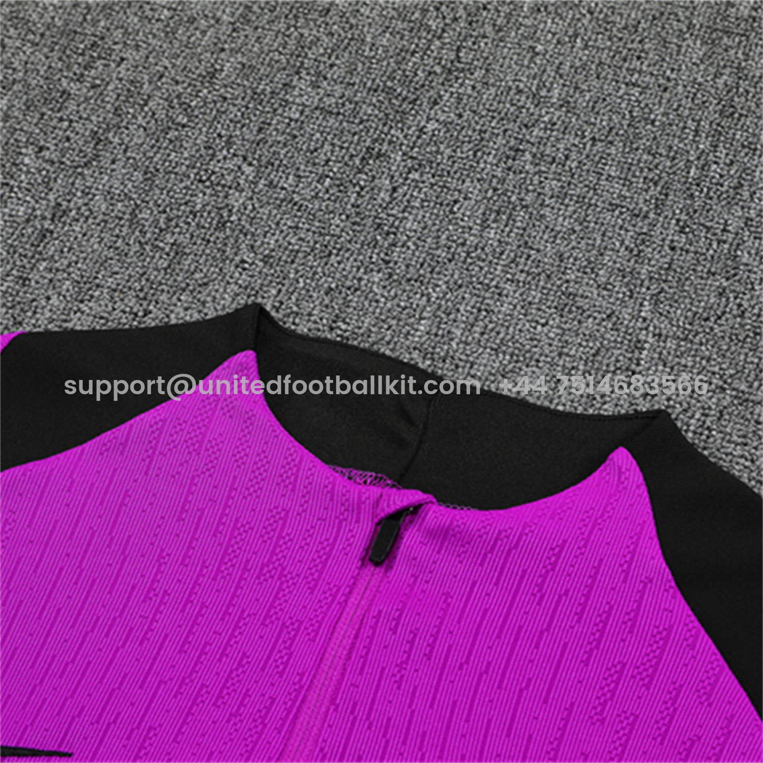 Unitedfootballkit.com | England 25-26 Long Sleeve Training Set - Player Version - Purple Top and Black Pants -Customize Name, Number and Patch | Worldwide Shipping