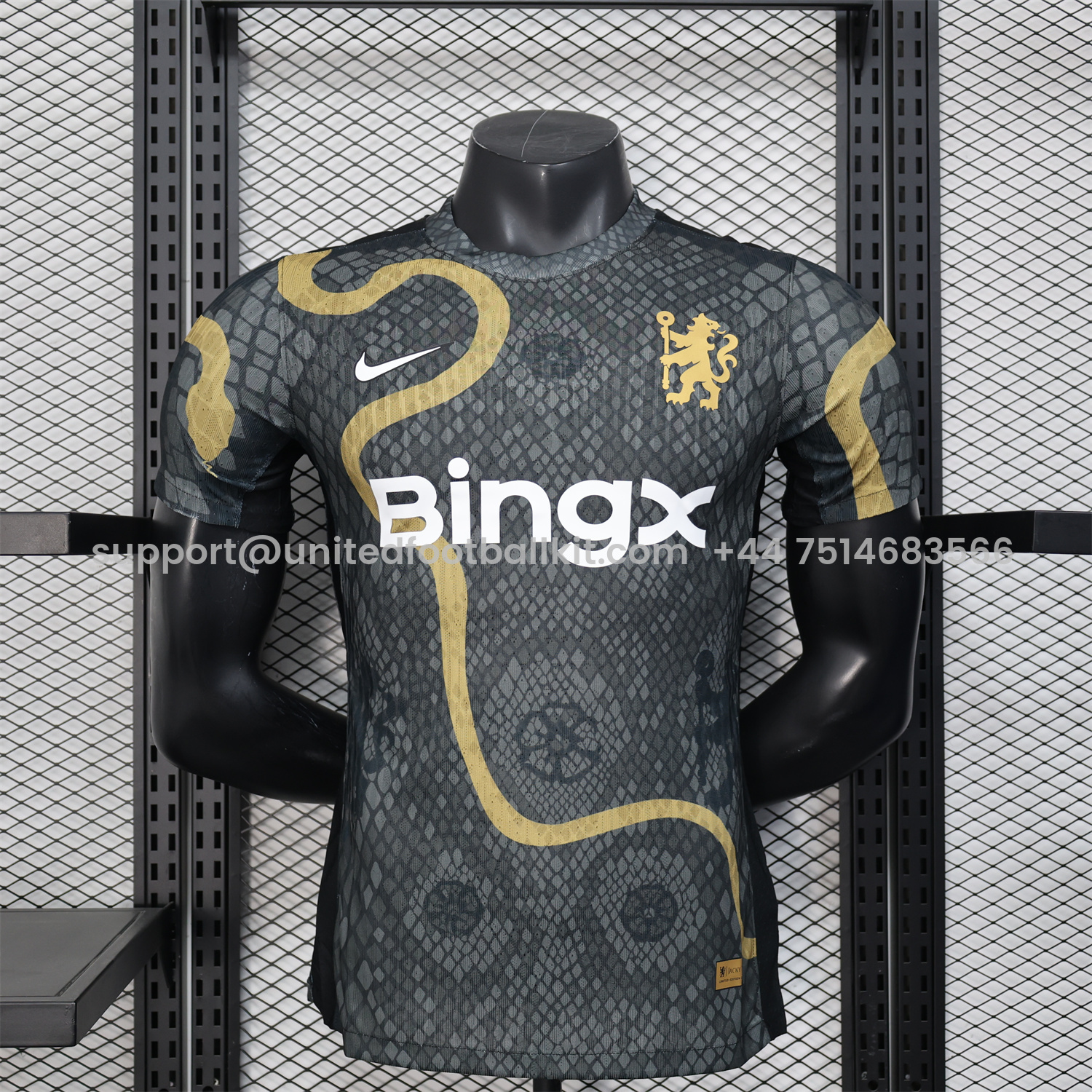 Unitedfootballkit.com | C.H.E.L.S.E.A 24-25 Pre-Match Chinese New Year Jersey - Player Version -Customize Name, Number and Patch | Worldwide Shipping