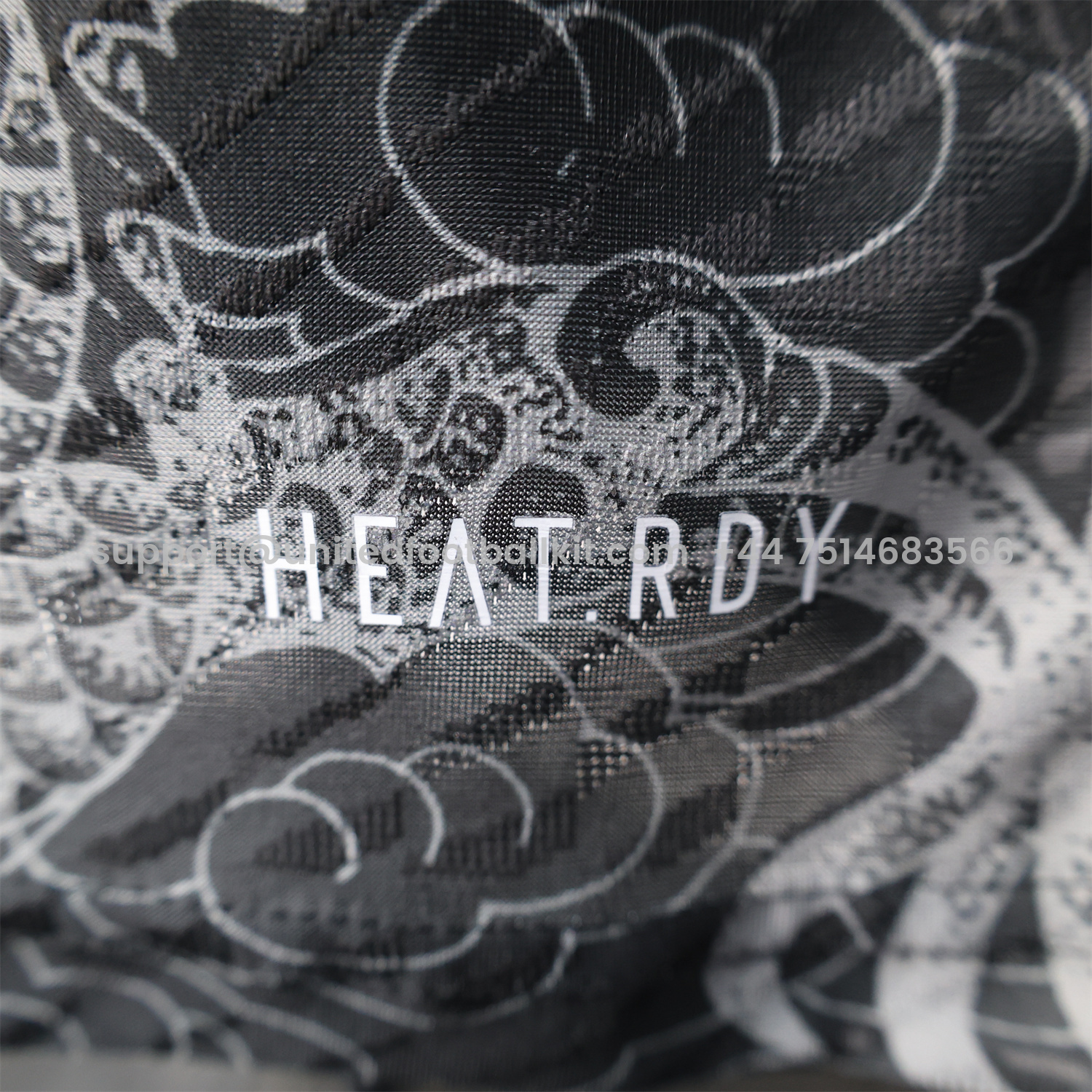 Unitedfootballkit.com | Real Madrid 25-26 Grey Chinese Loong and Auspicious Clouds Line Drawing Black Jersey - Player Version -Customize Name, Number and Patch | Worldwide Shipping