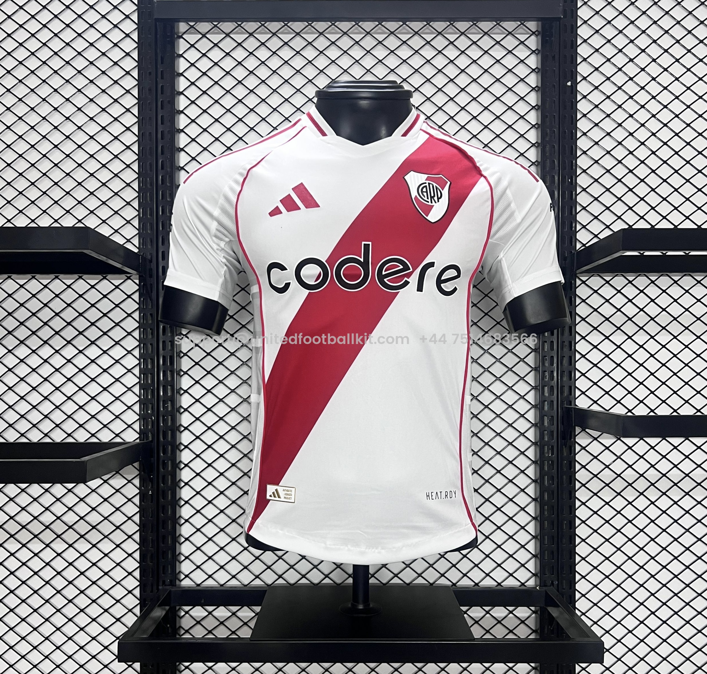 Unitedfootballkit.com | River Plate 24-25 Home Stadium Jersey - Player Version -Customize Name, Number and Patch | Worldwide Shipping