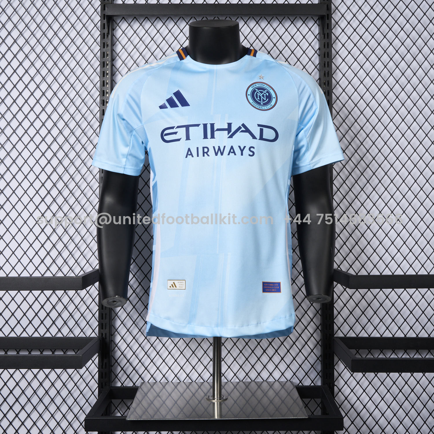 Unitedfootballkit.com | New York City 25-26 Home Jersey - Player Version -Customize Name, Number and Patch | Worldwide Shipping
