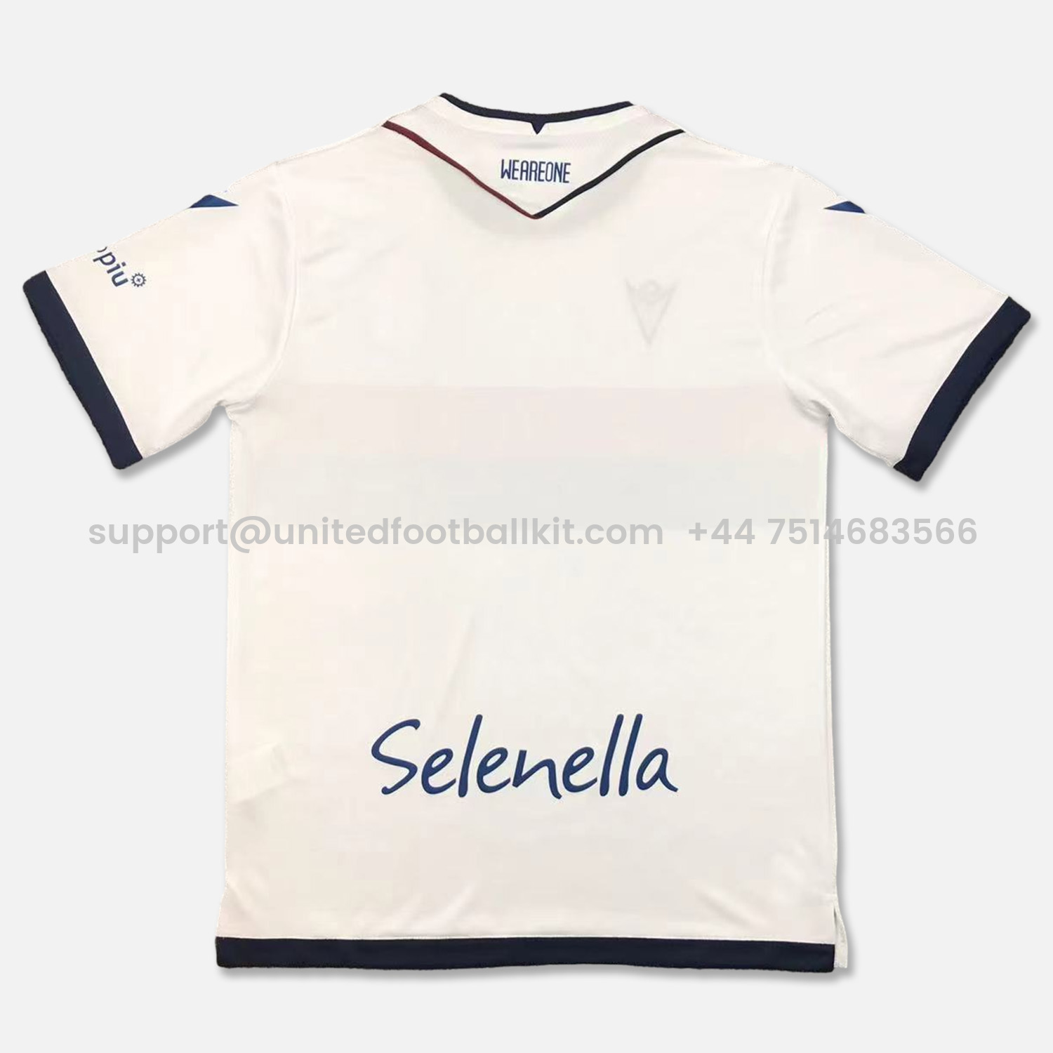Unitedfootballkit.com | Bologna 24-25 Away Jersey - Fans Version -Customize Name, Number and Patch | Worldwide Shipping