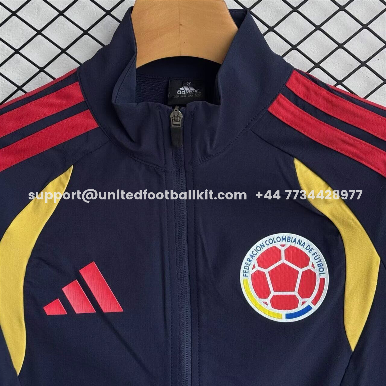Unitedfootballkit.com | Colombia 2026 Windbreaker Training Set - Four Colors Top and Pants -Customize Name, Number and Patch | Worldwide Shipping