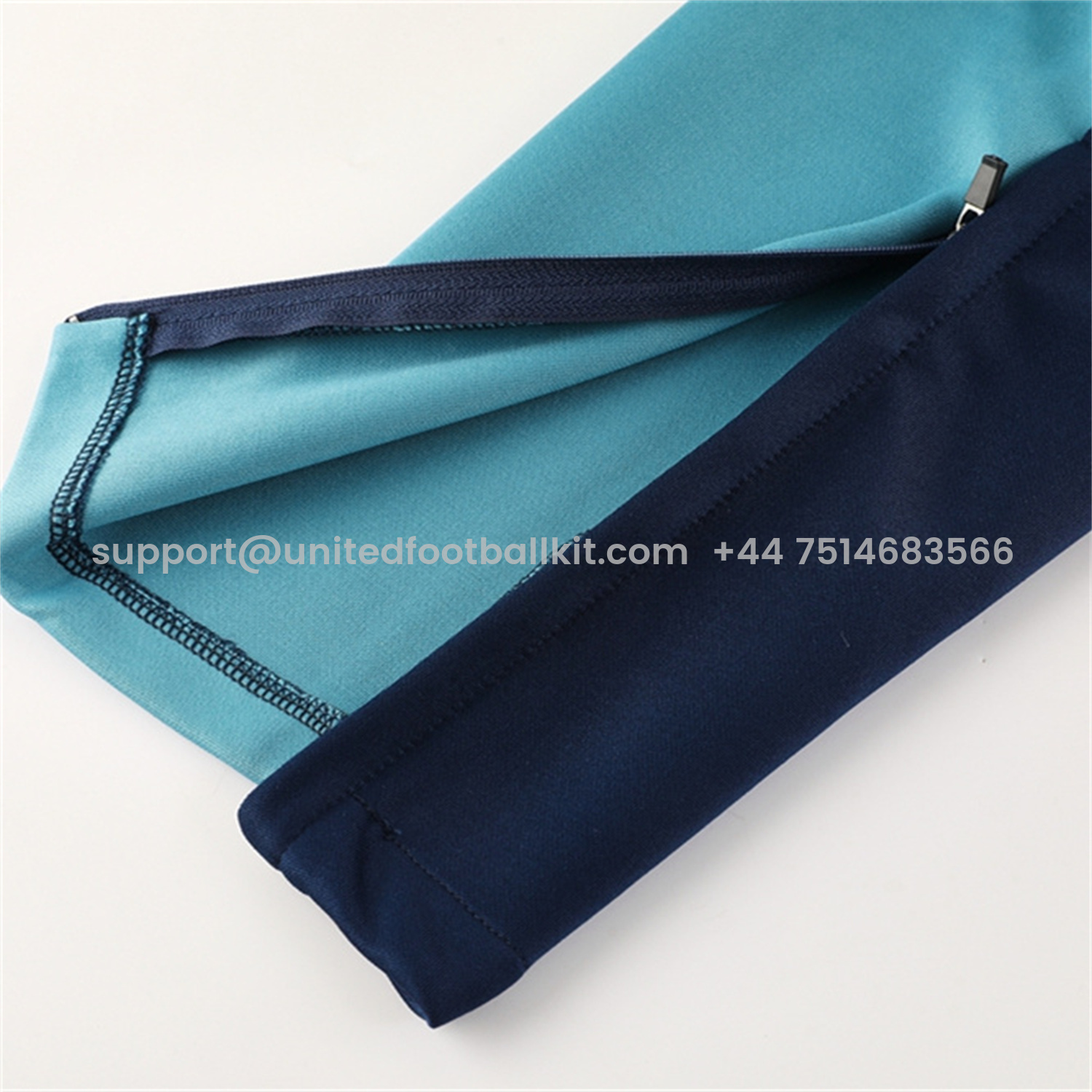 Unitedfootballkit.com | Ajax 24-25 Jacket Training Tracksuit - Royal Bule Jackets & Pants -Customize Name, Number and Patch | Worldwide Shipping