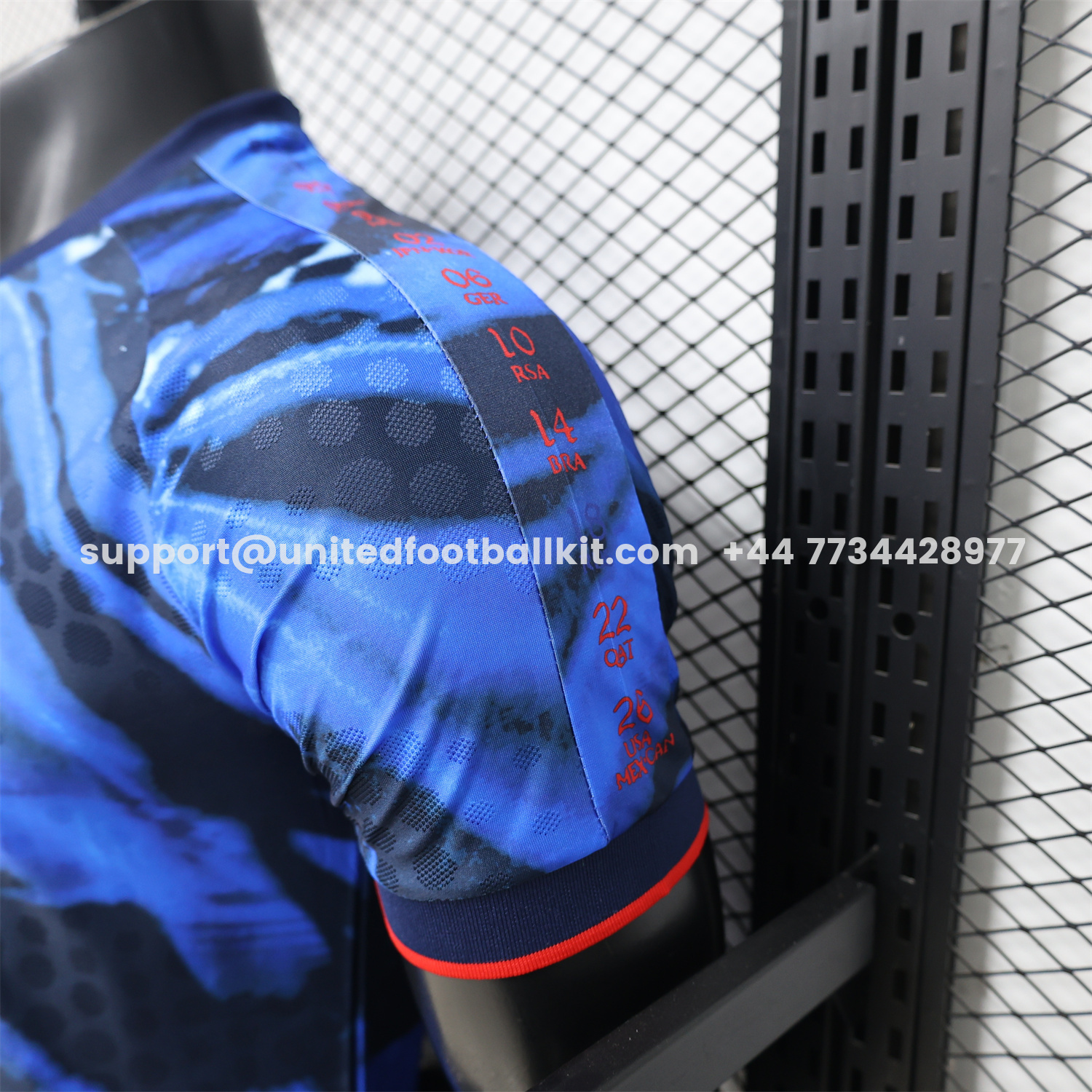 Unitedfootballkit.com | United States USA 2026 Star And Stripe Blue Special Jersey - Player Version -Customize Name, Number and Patch | Worldwide Shipping