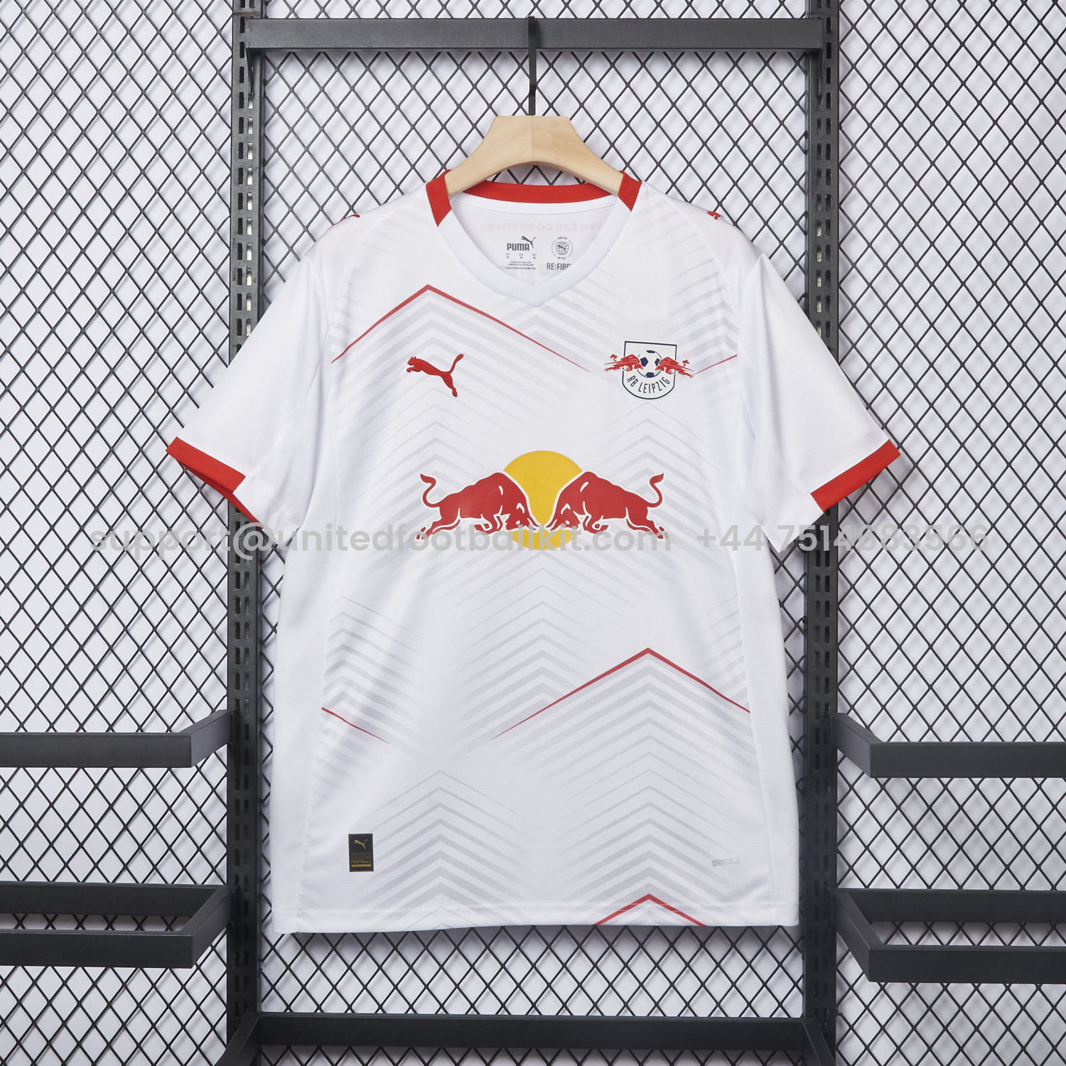 Unitedfootballkit.com | RB Leipzig 25-26 Home Jersey (Informal - release Version) - Fans Version -Customize Name, Number and Patch | Worldwide Shipping