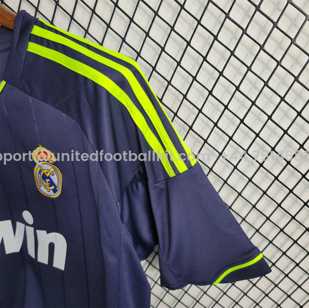 Unitedfootballkit.com | Retro Real Madrid 12-13 Away Jersey -Customize Name, Number and Patch | Worldwide Shipping