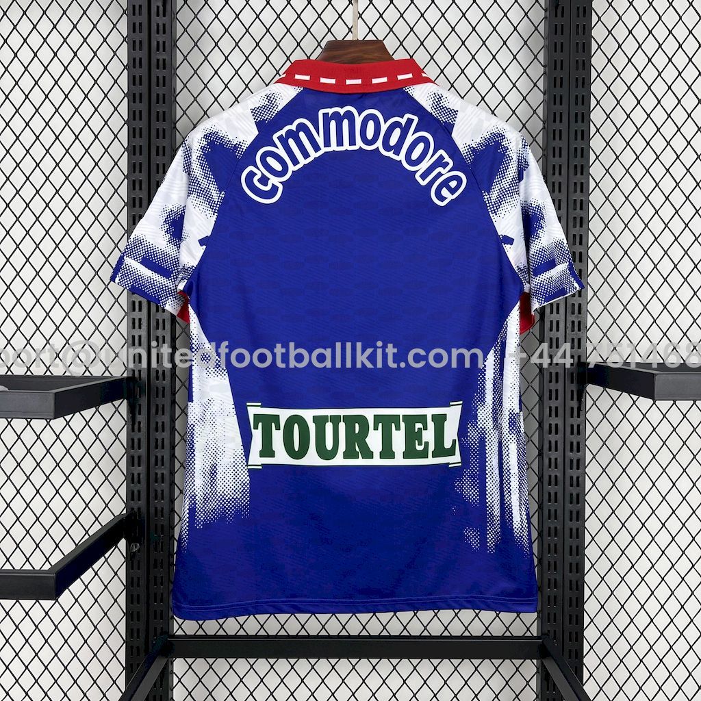 Unitedfootballkit.com | Retro Paris Saint-Germain PSG 1992-93 Away Jersey -Customize Name, Number and Patch | Worldwide Shipping