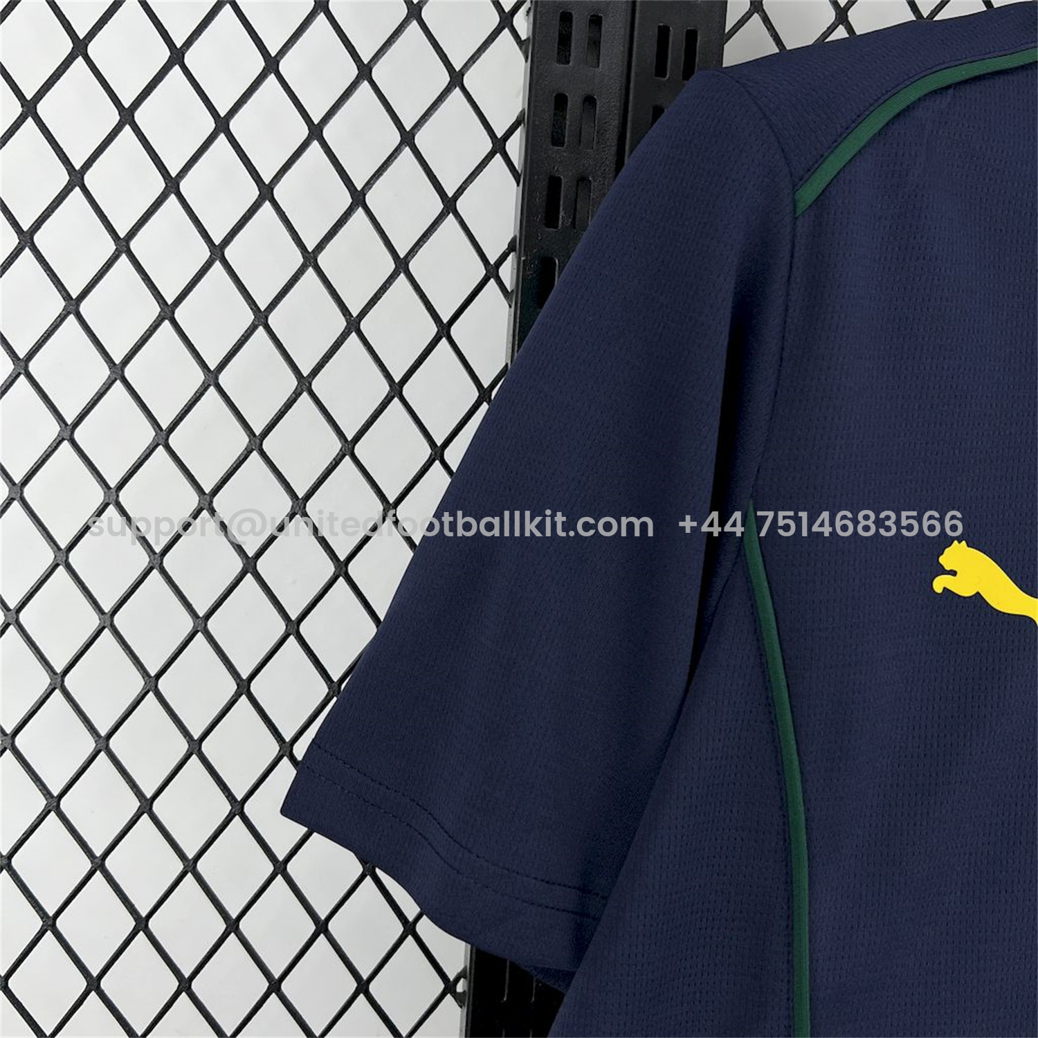 Unitedfootballkit.com | Portugal 2025-26 Navy Blue Casuals Jersey - Fans Version -Customize Name, Number and Patch | Worldwide Shipping