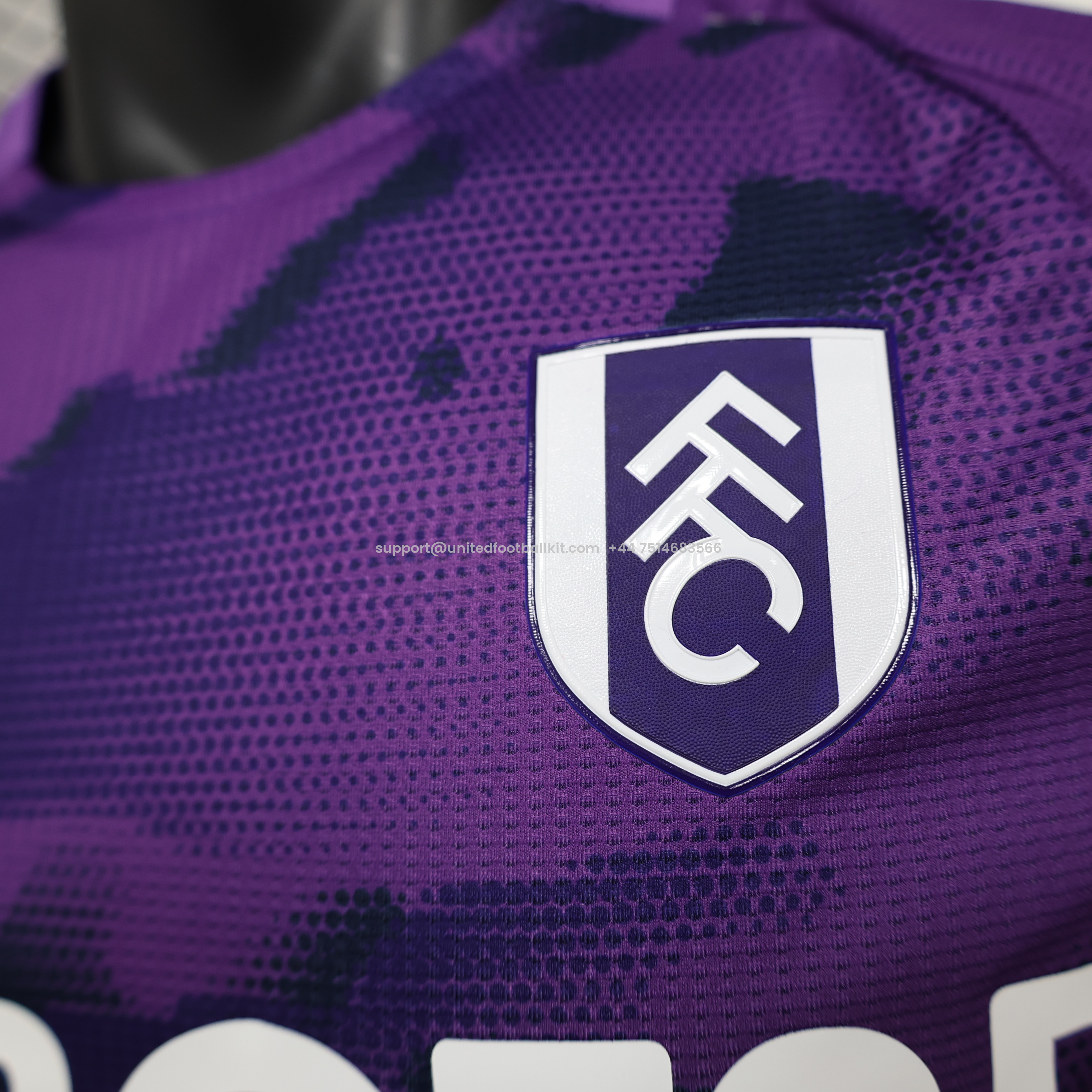 Unitedfootballkit.com | Fulham 24-25 Third Jersey - Player Version -Customize Name, Number and Patch | Worldwide Shipping