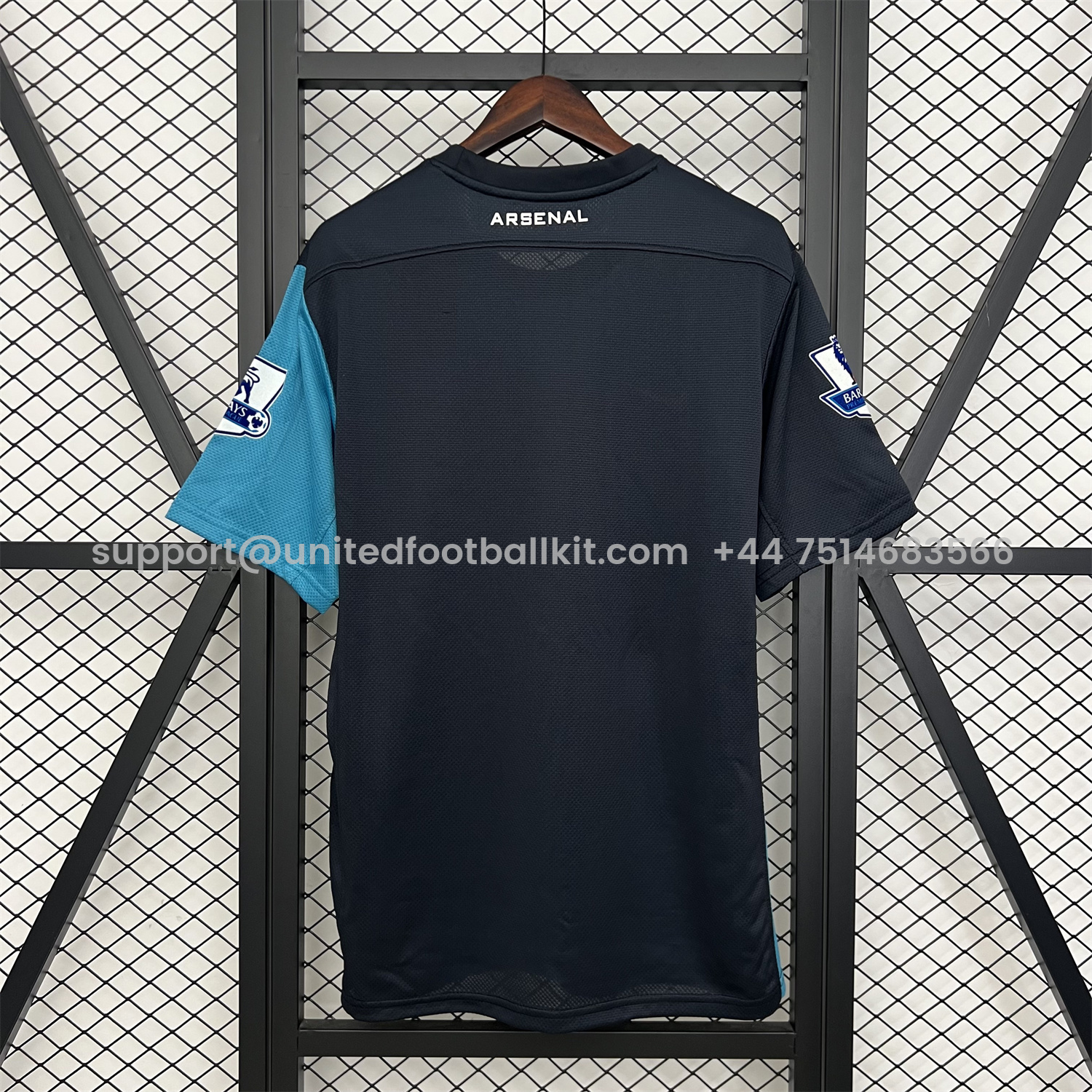 Unitedfootballkit.com | Retro Arsenal 2011-12 Away Jersey -Customize Name, Number and Patch | Worldwide Shipping
