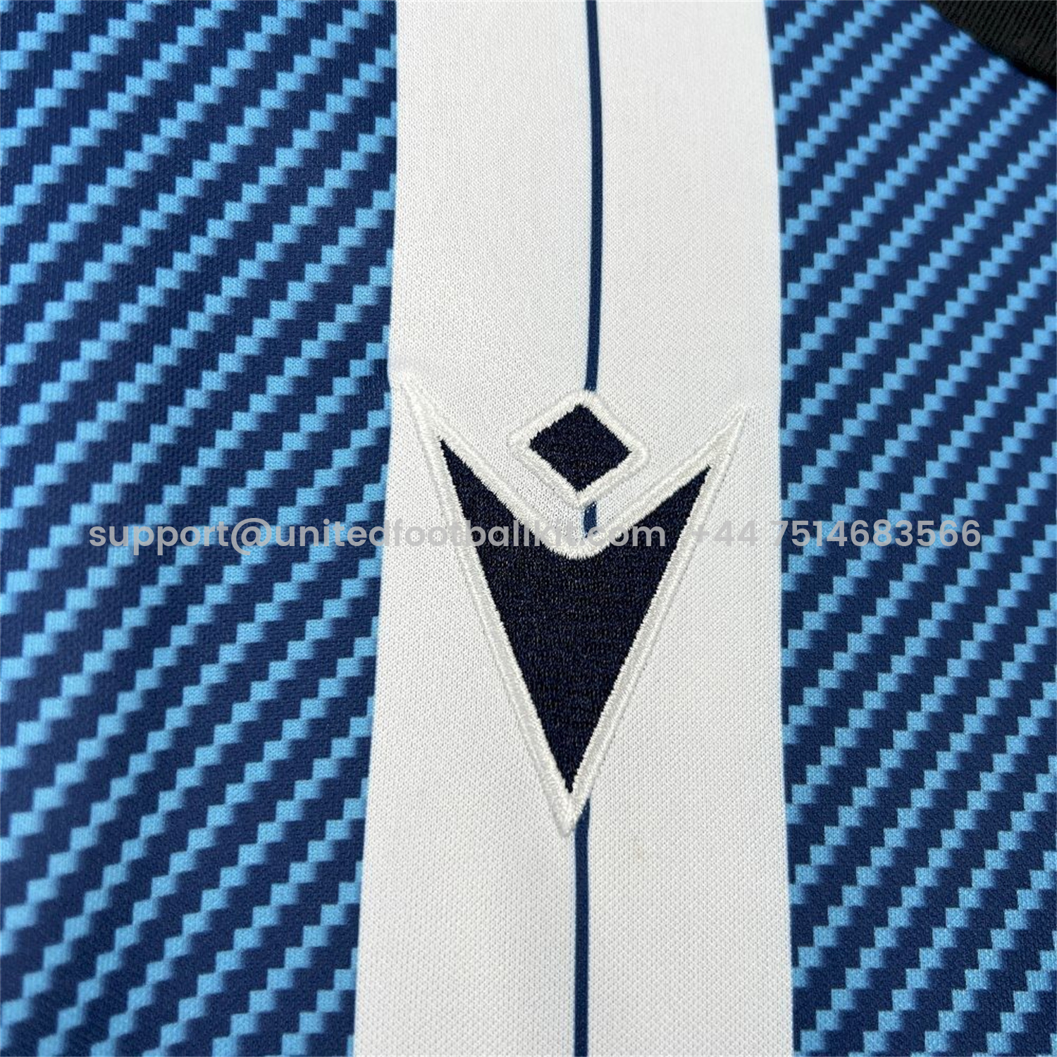 Unitedfootballkit.com | Real Sociedad 25-26 Home Blue And White Jersey - Fans Version -Customize Name, Number and Patch | Worldwide Shipping