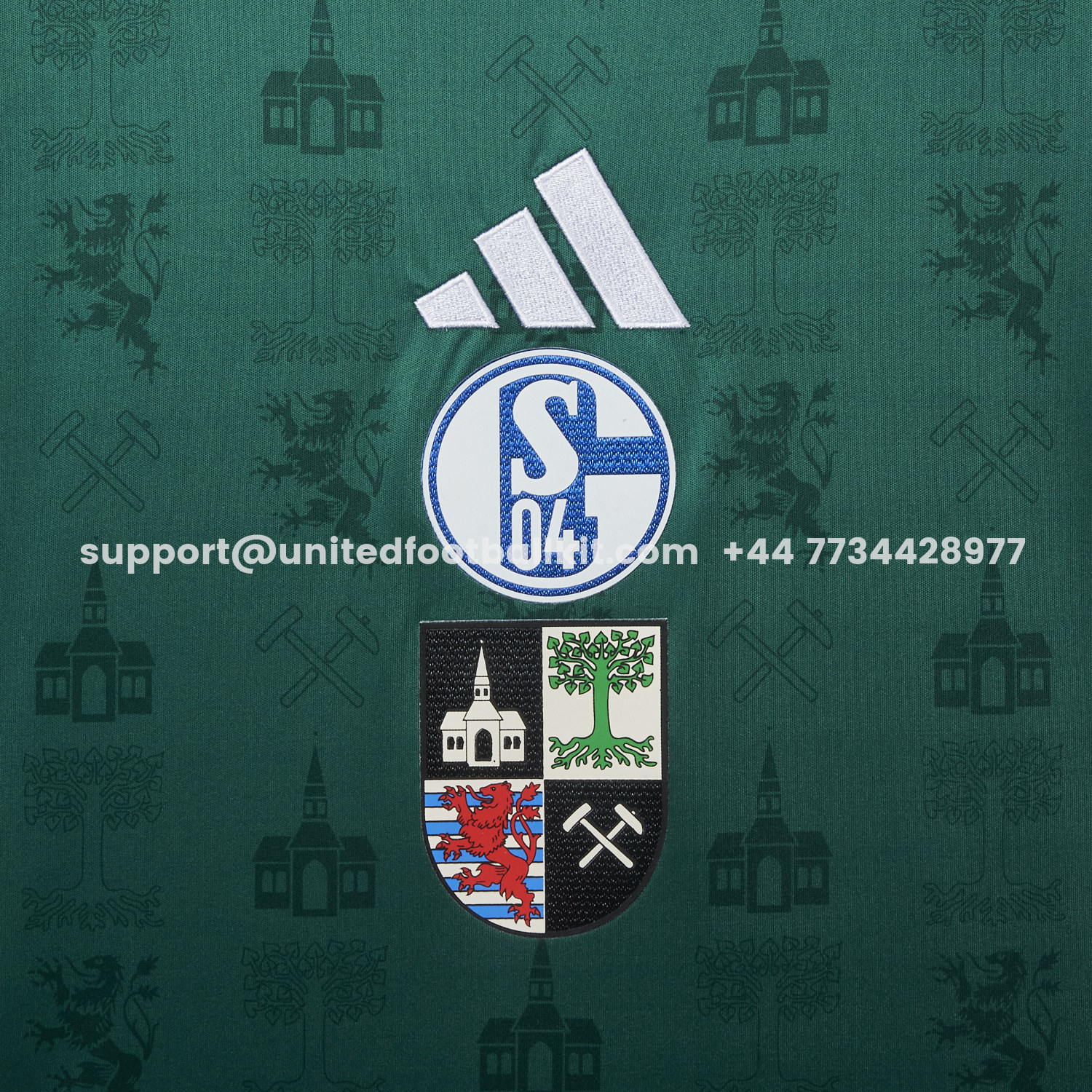 Unitedfootballkit.com | Schalke 04 25-26 150 Years of Gelsenkirchen Special Long Sleeves Jersey - Fans Version -Customize Name, Number and Patch | Worldwide Shipping