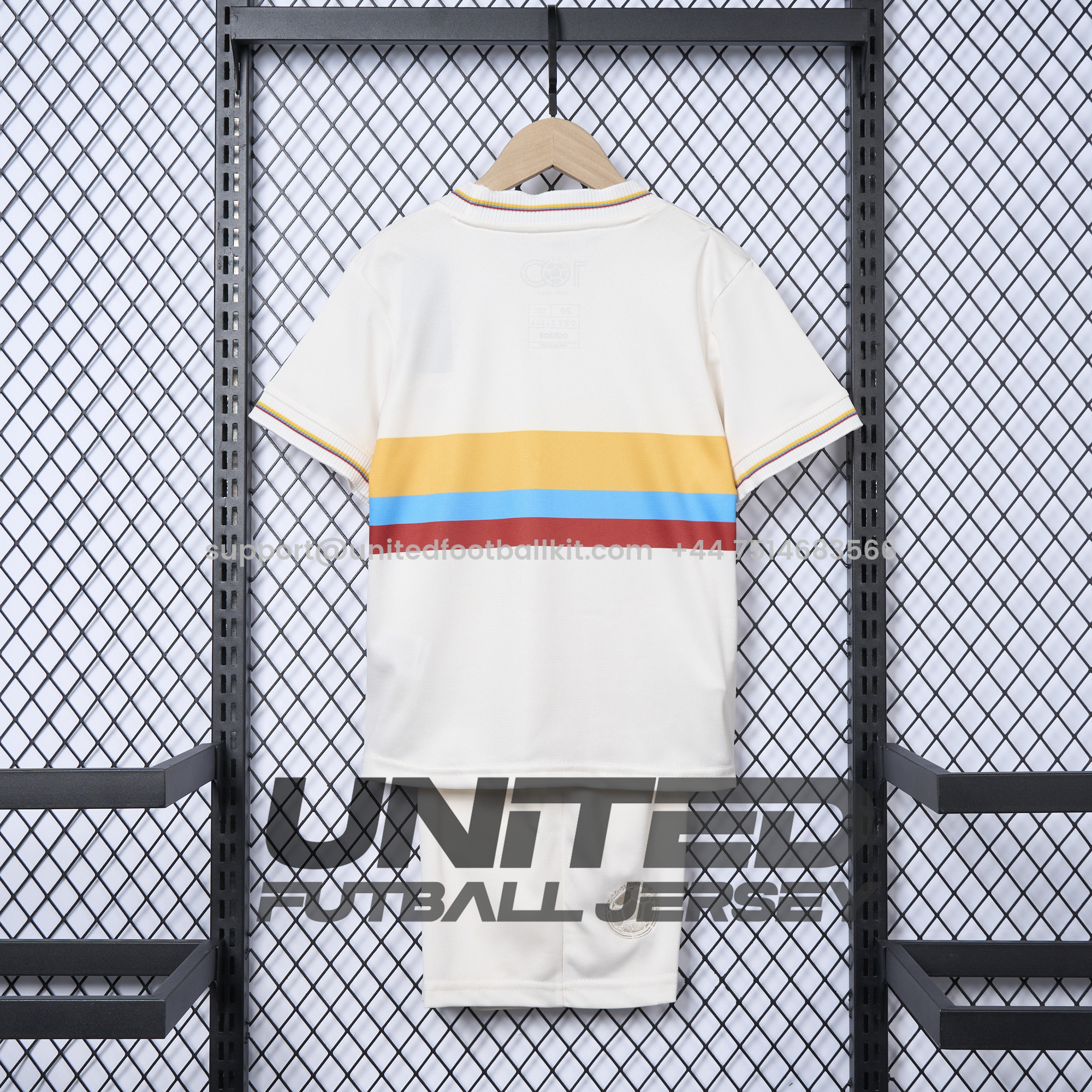 Unitedfootballkit.com | Colombia 2024 100th Anniversary Kids Kit -Customize Name, Number and Patch | Worldwide Shipping