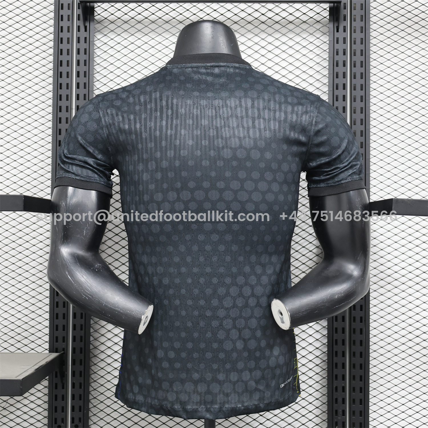 Unitedfootballkit.com | Barcelona 24-25 Black Fluorescent ICON Special Edition Jersey - Player Version -Customize Name, Number and Patch | Worldwide Shipping