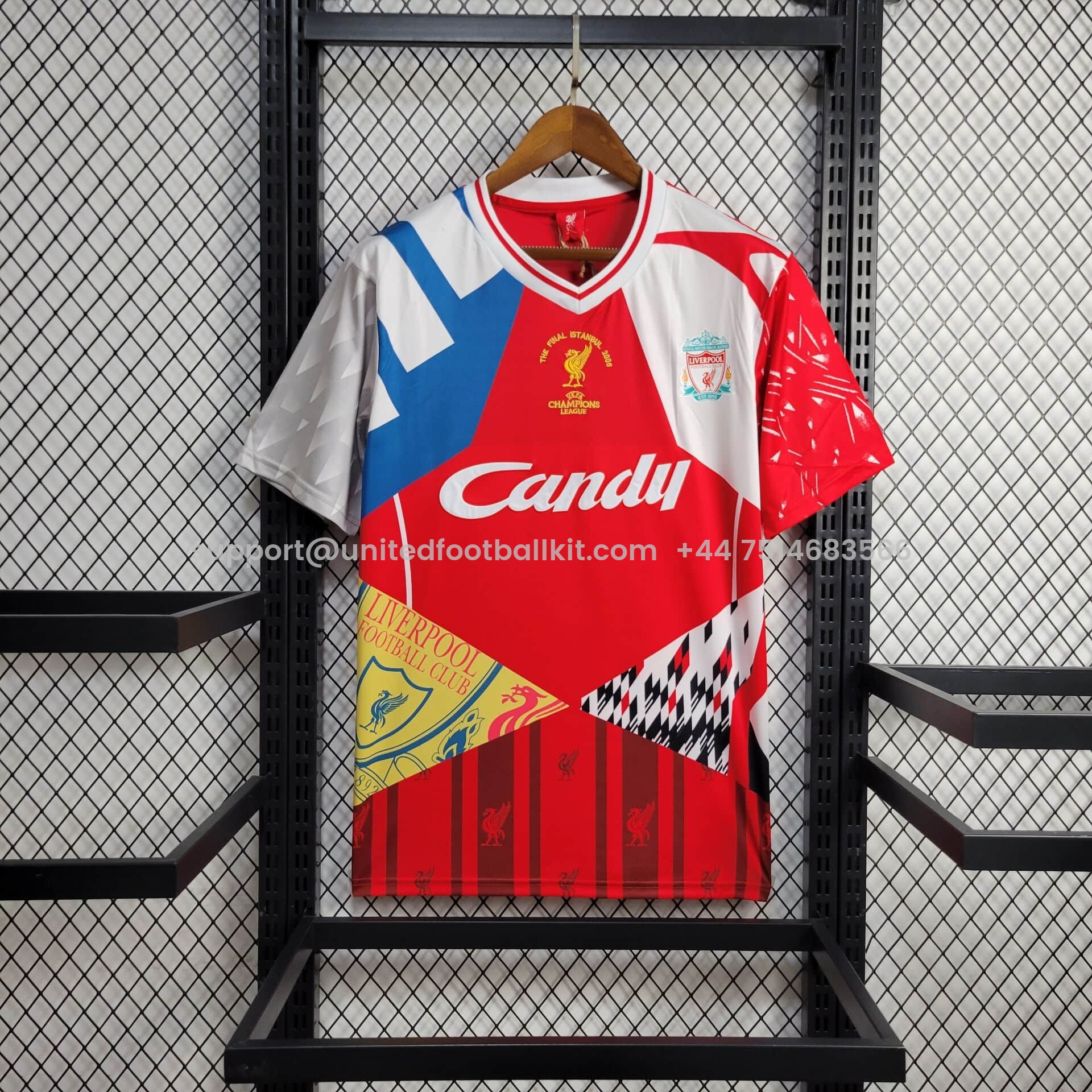 Unitedfootballkit.com | Retro Liver.pool Mixed Commemorative Edition Jersey -Customize Name, Number and Patch | Worldwide Shipping