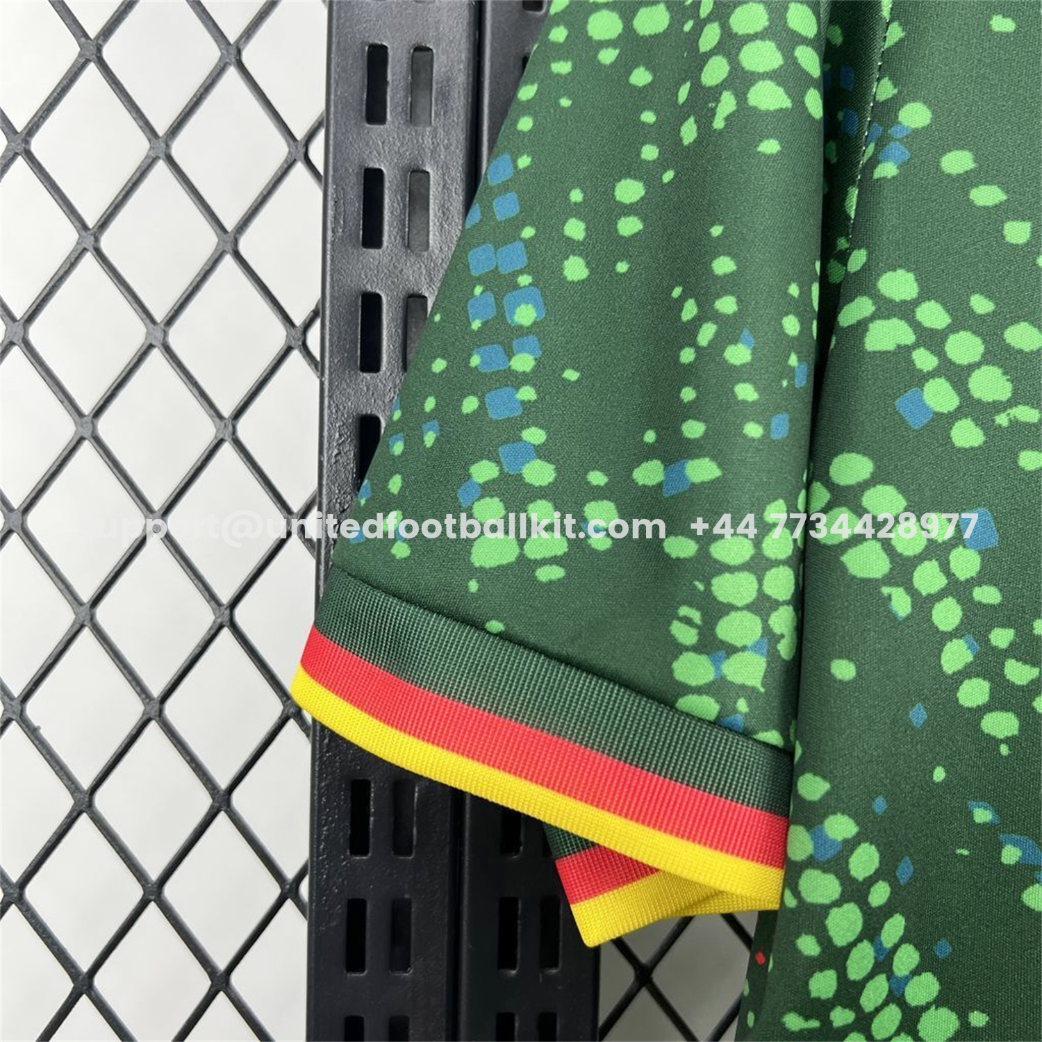 Unitedfootballkit.com | Cameroon 2026 Home Green Jersey - Fans Version -Customize Name, Number and Patch | Worldwide Shipping