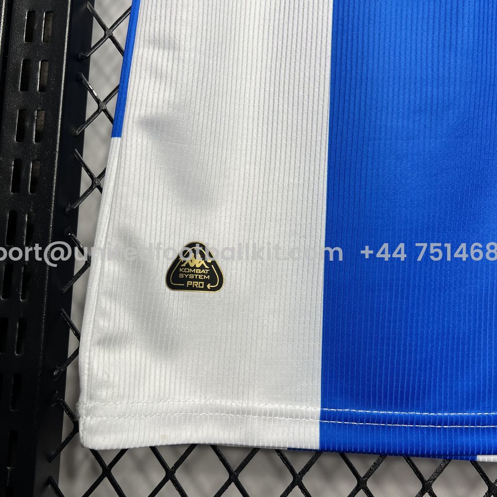 Unitedfootballkit.com | Deportivo de La Coruña 24-25 Home Stadium Jersey - Fans Version -Customize Name, Number and Patch | Worldwide Shipping