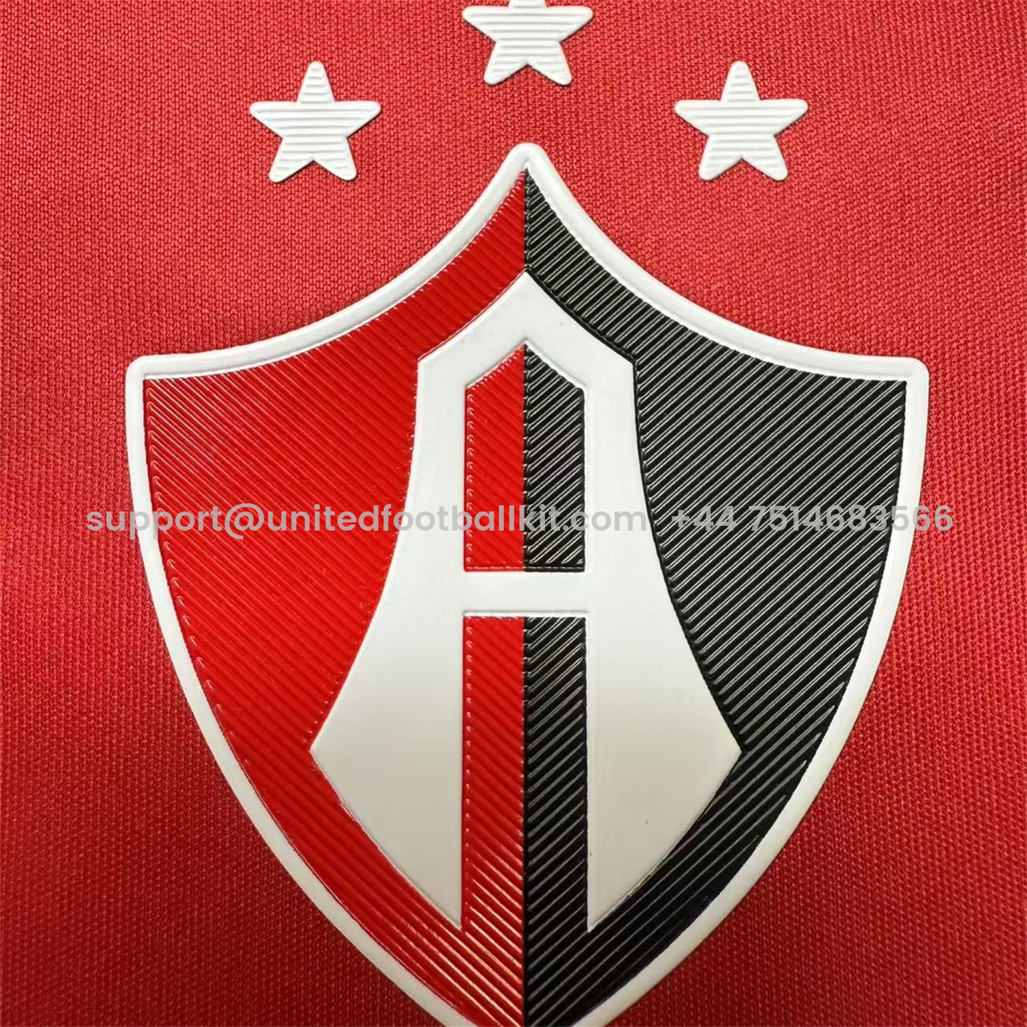 Unitedfootballkit.com | Atlas 25-26 Home Red Kids Kit -Customize Name, Number and Patch | Worldwide Shipping