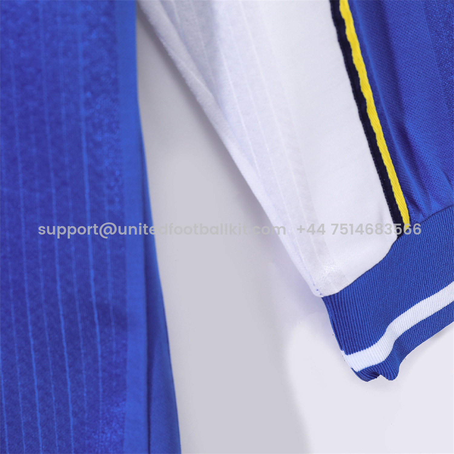 Unitedfootballkit.com | Retro C.H.E.L.S.E.A 1997-99 Home Long Sleeves Jersey -Customize Name, Number and Patch | Worldwide Shipping